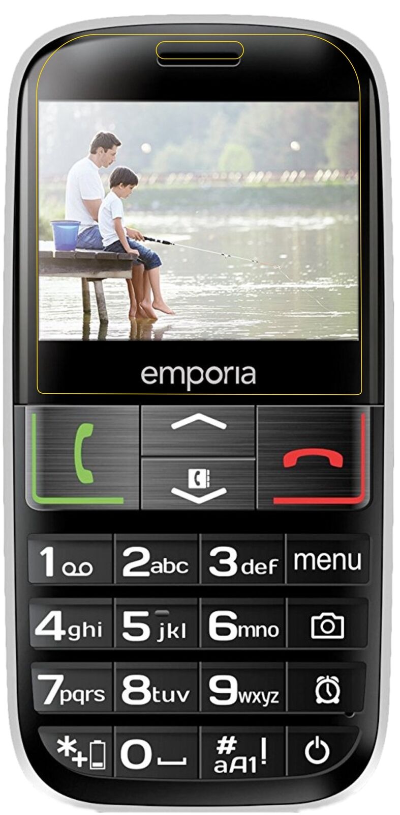 1x 9H Schutzfolie für Emporia Euphoria V50 Panzerfolie
