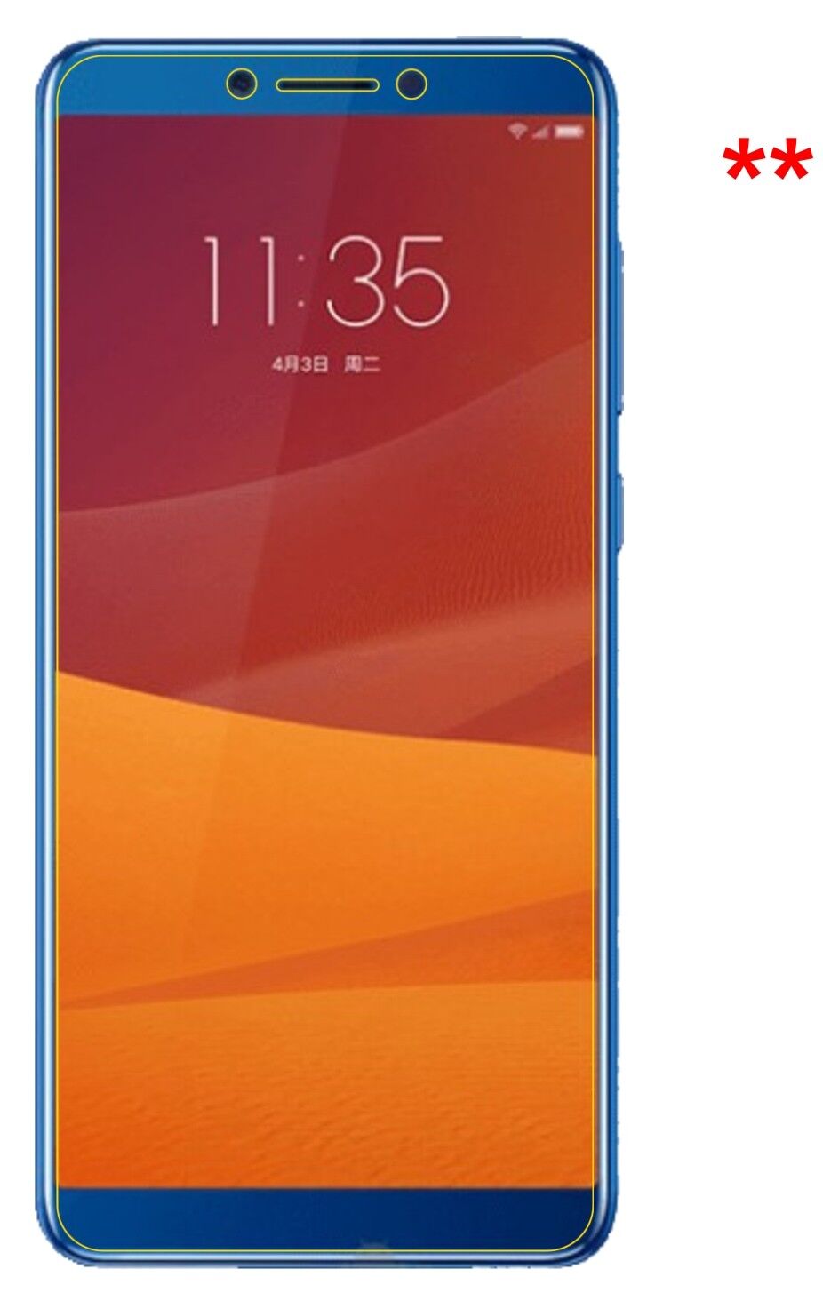 1x 9H Schutzfolie matt für Lenovo K5 (2018) Panzerfolie