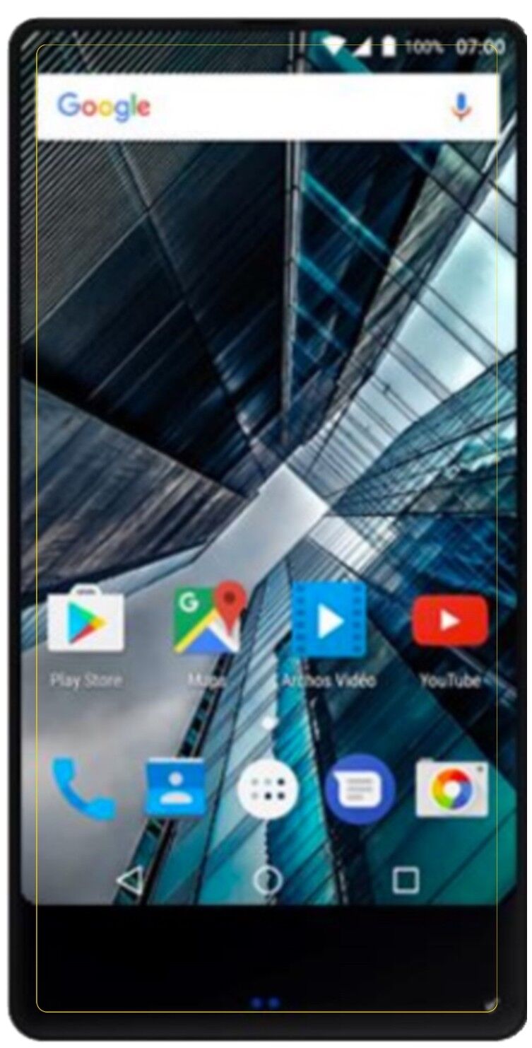 1x 9H Schutzfolie für Archos Sense 55 S Panzerfolie