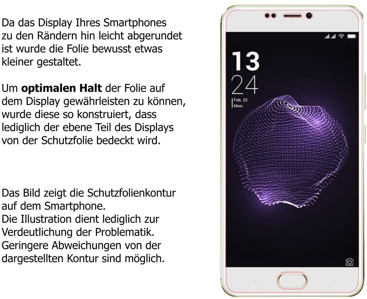 2x 9H Schutzfolie matt für Allview X4 Soul Style Panzerfolie