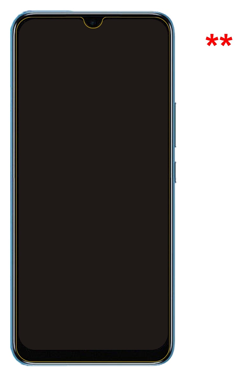 Dünne und klare Folie passend zugeschnitten für Infinix Smart 6