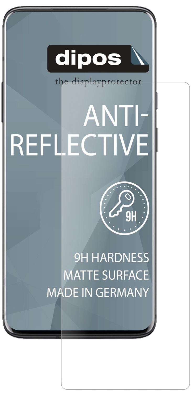 2x 9H Schutzfolie matt für OnePlus 7 Pro Panzerfolie (1x Vorderseite + 1x Rückseite)