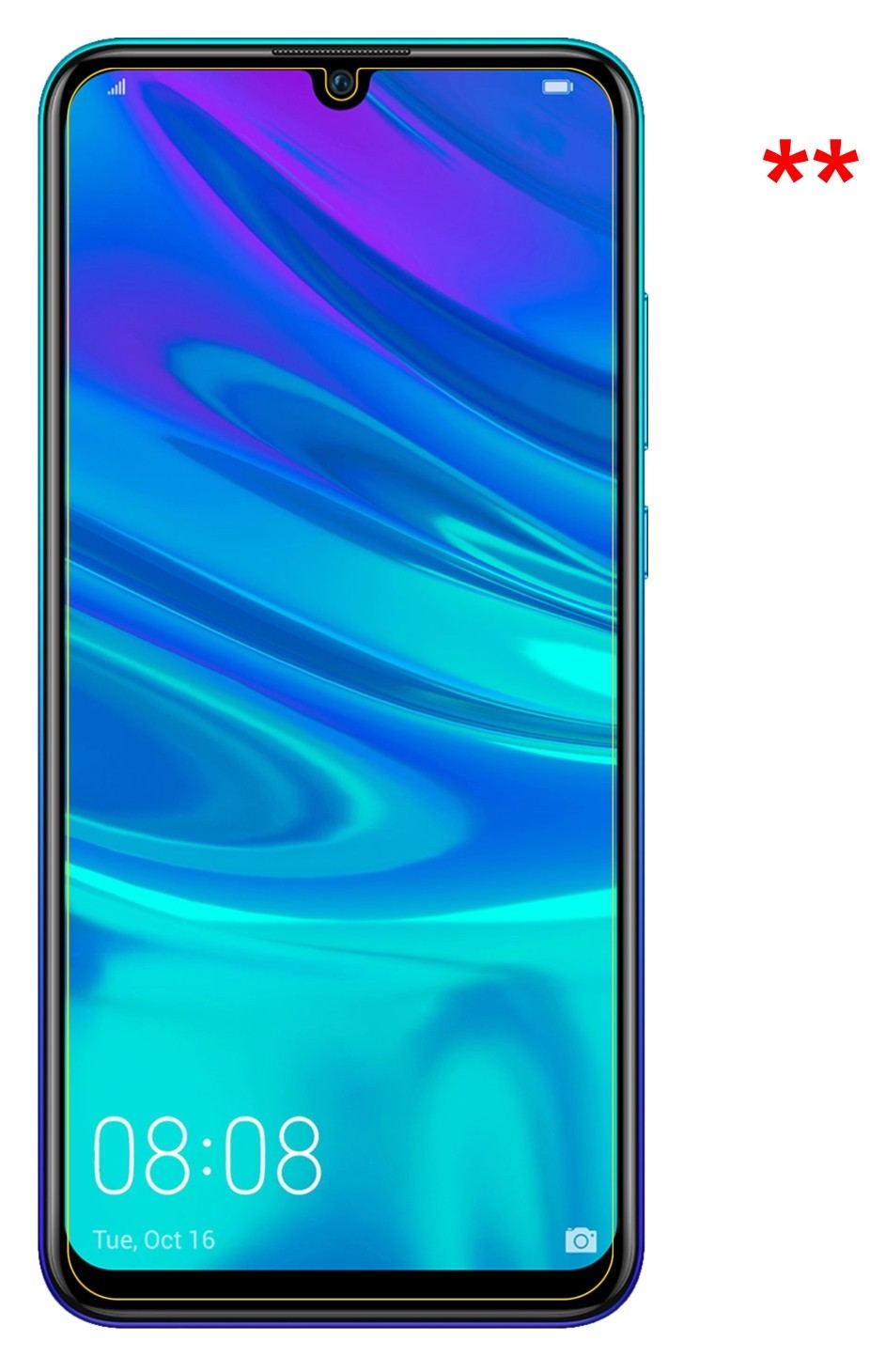 1x Schutzfolie klar für Huawei P Smart (2019) Display-Schutzfolie