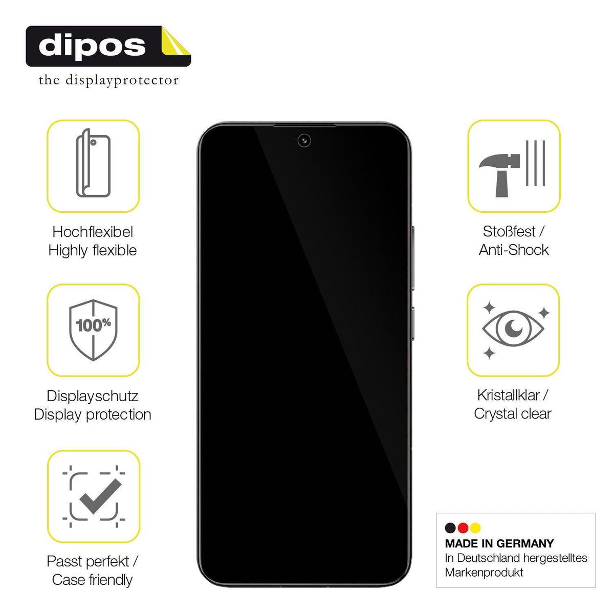 1x 3D Full Cover Schutzfolie für Xiaomi 13