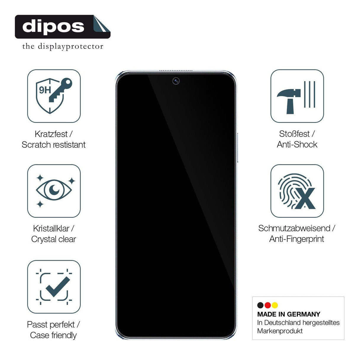 1x 9H Schutzfolie für Huawei Nova Y90 Panzerfolie
