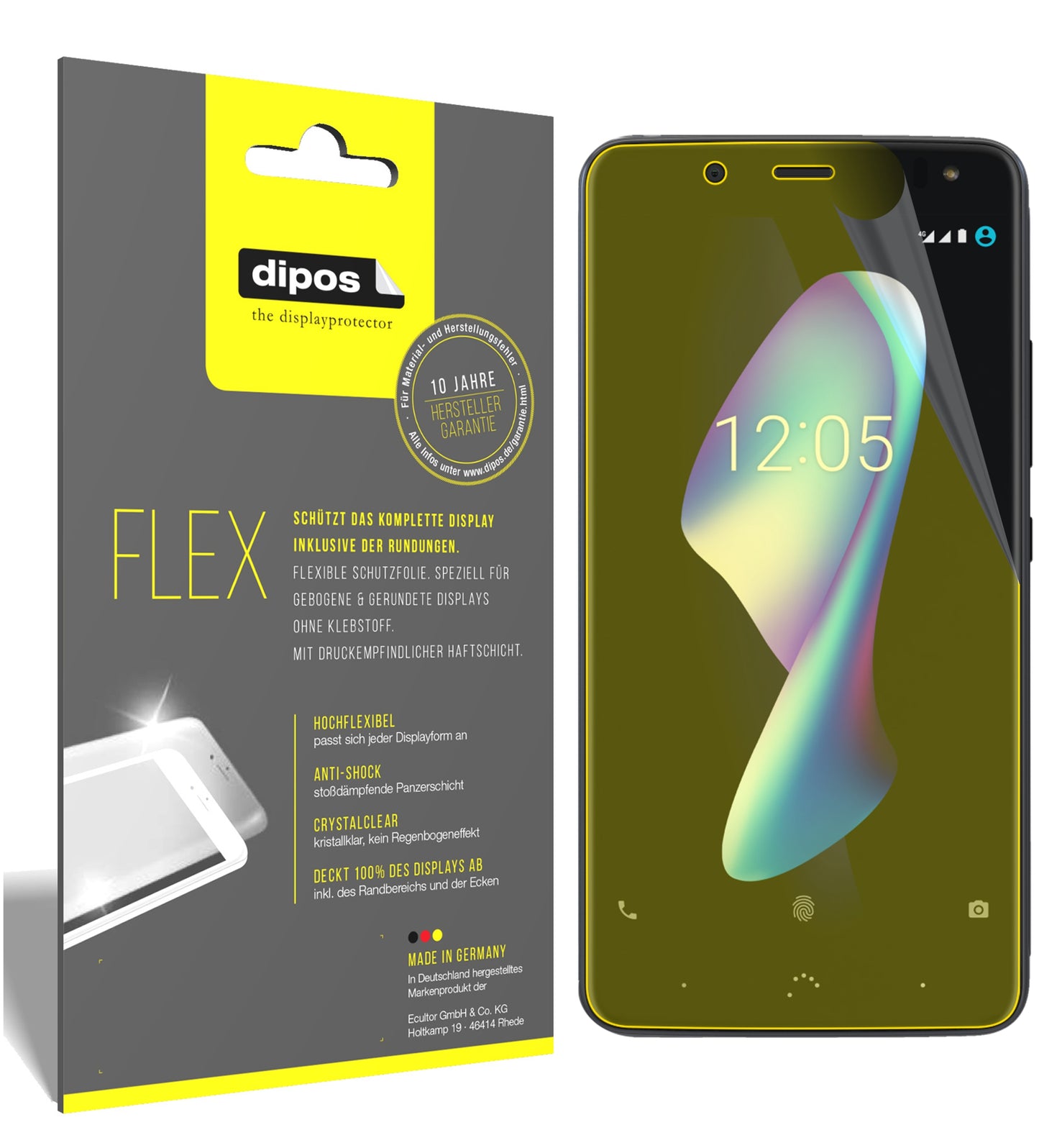 3D Full Cover Displayschutzfolie: Case-freundlicher Schutz mit perfekter Passform für dein Display.