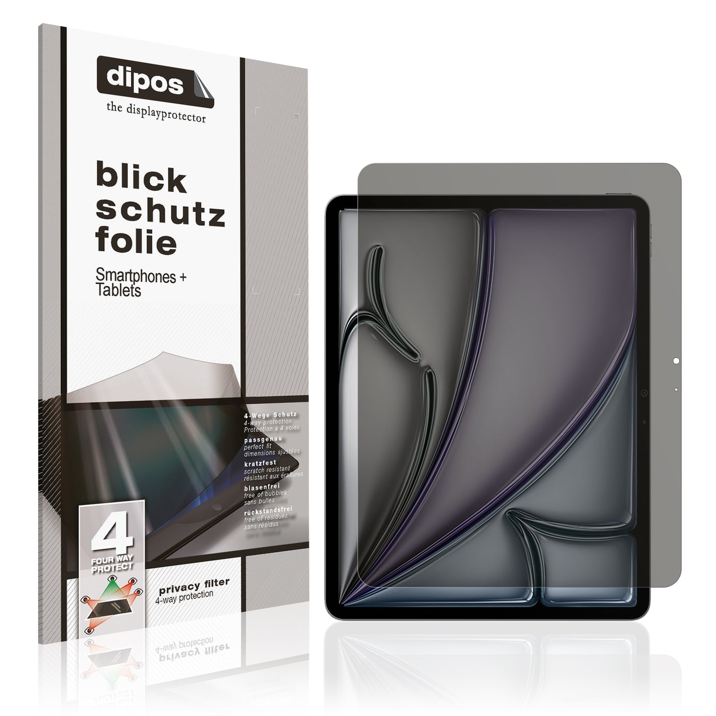 Displayschutzfolie passend für Apple iPad Air M2 11 Zoll 2024
