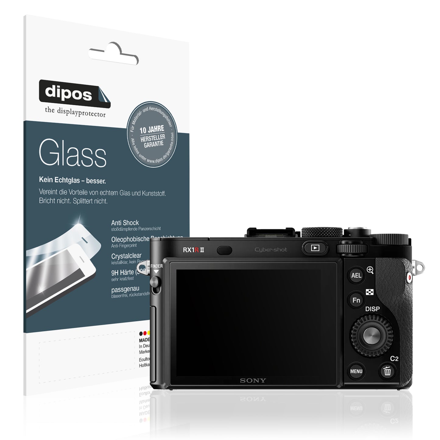 Displayschutzfolie passend für Sony RX1R Mark II