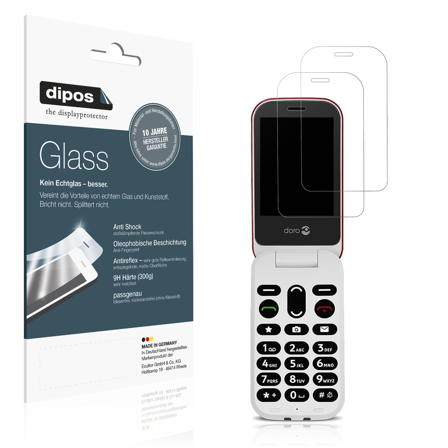 Displayschutzfolie passend für Doro 6040