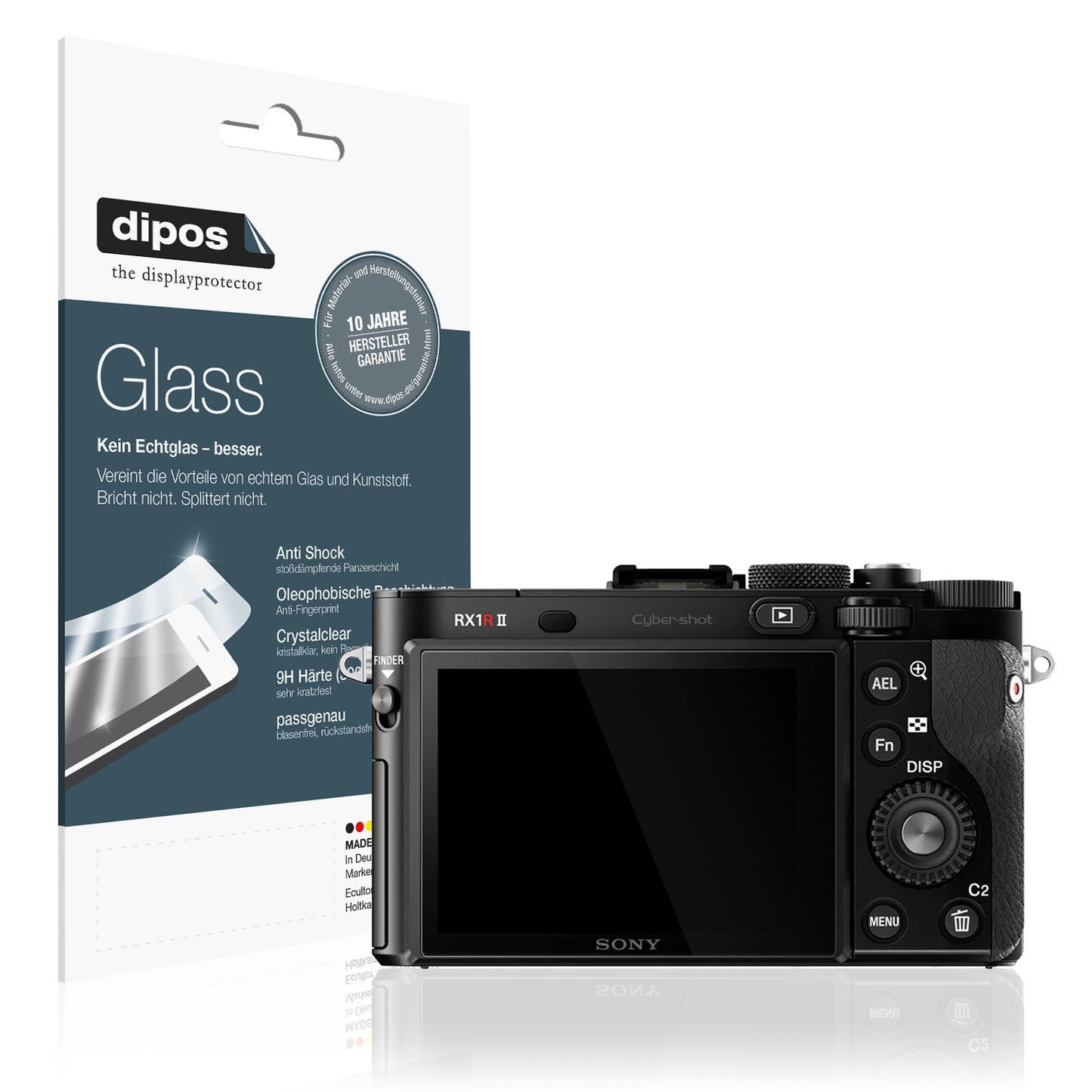 Displayschutzfolie passend für Sony RX1R Mark II