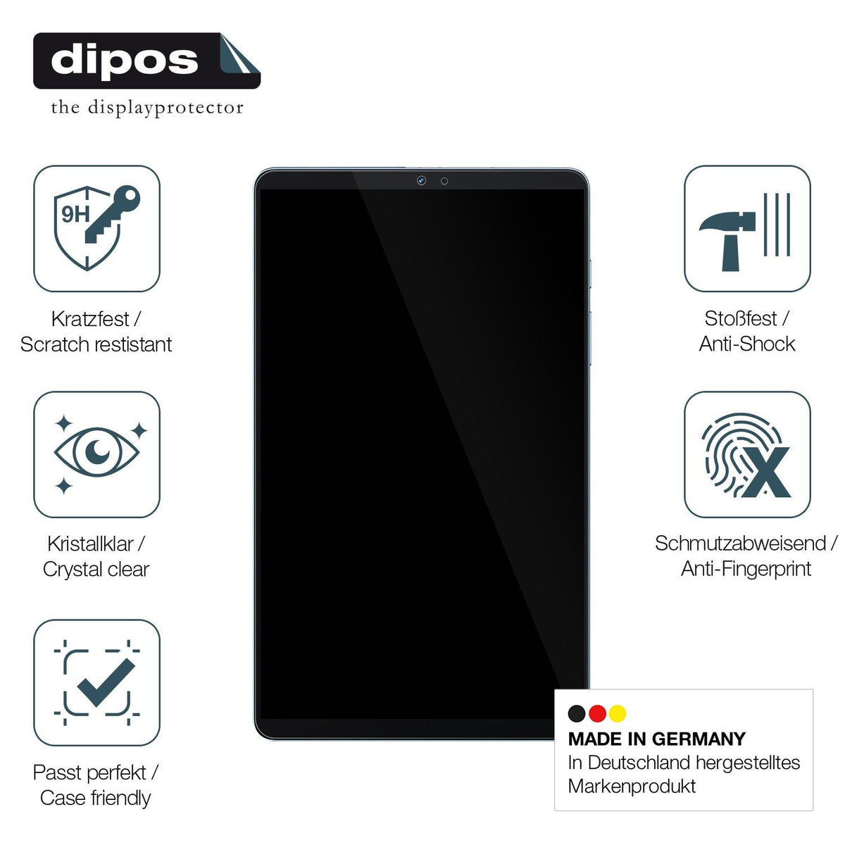2x 9H Schutzfolie für Blackview Tab 60 Pro Panzerfolie