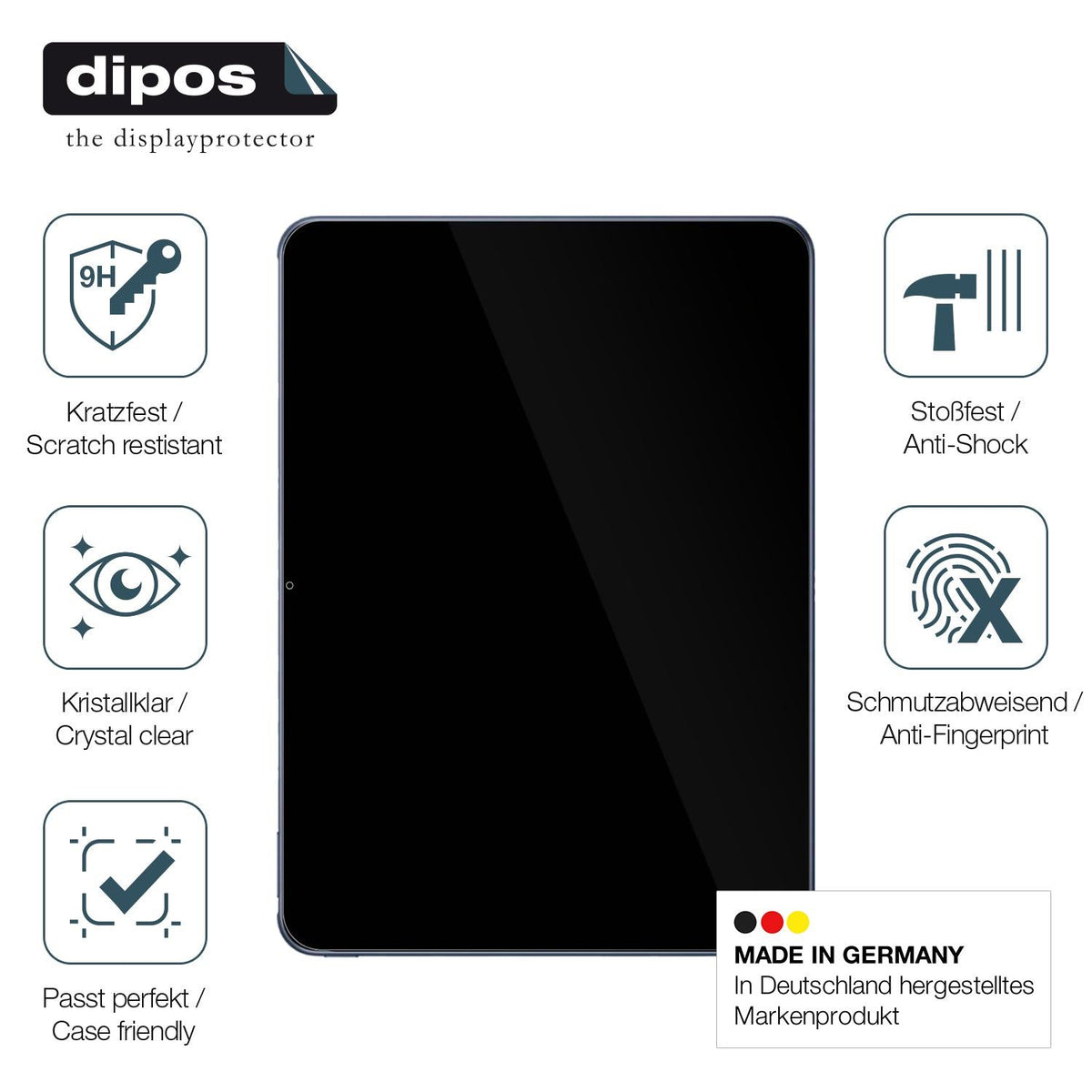 2x 9H Schutzfolie für Oppo Pad 3 Pro Panzerfolie