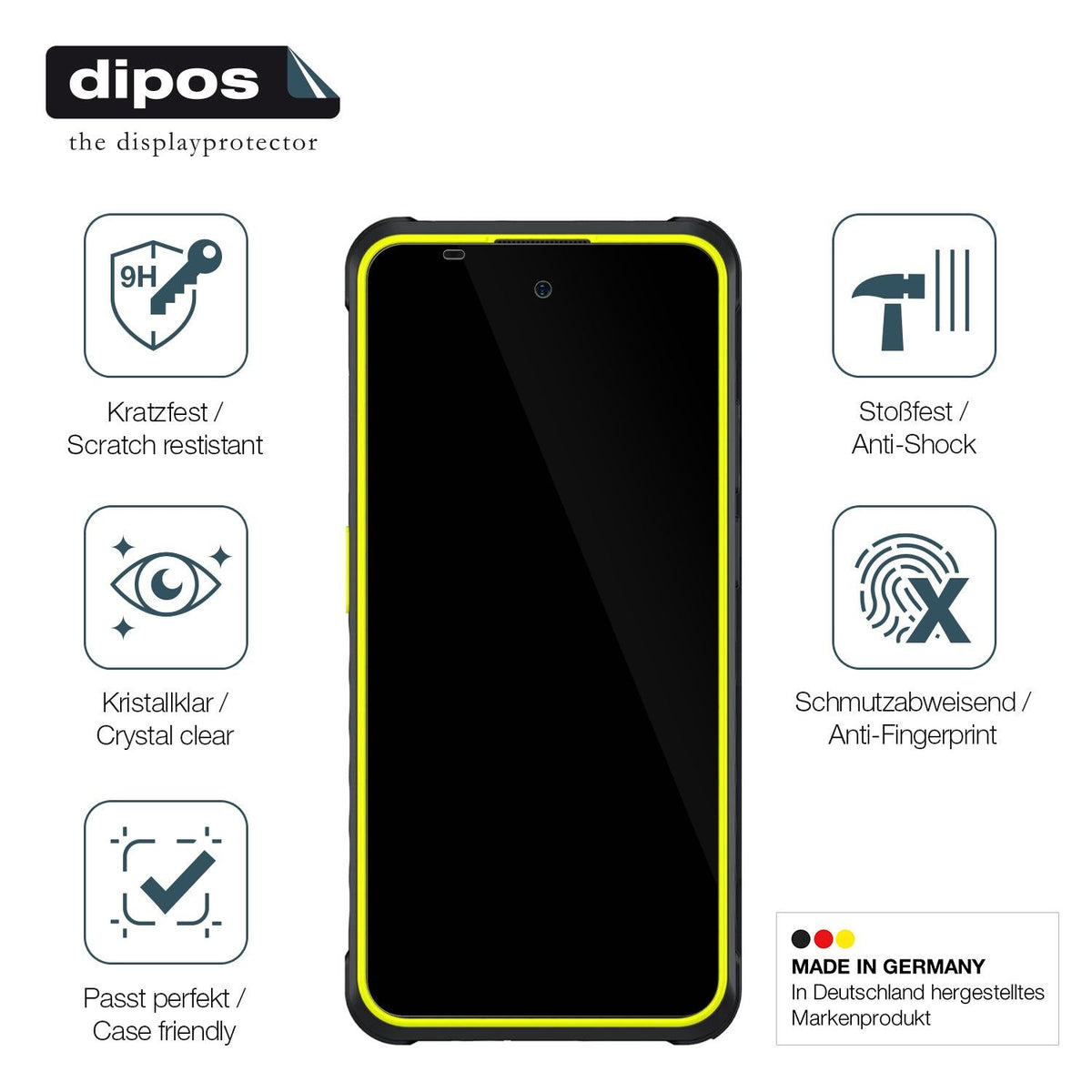 2x 9H Schutzfolie für Ulefone Armor X31 Pro 5G Panzerfolie