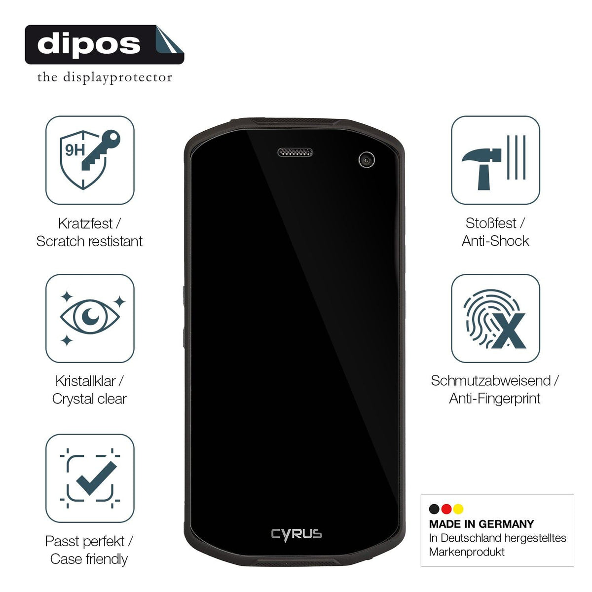 2x 9H Schutzfolie für Zeblaze GTS 3 Pro Panzerfolie