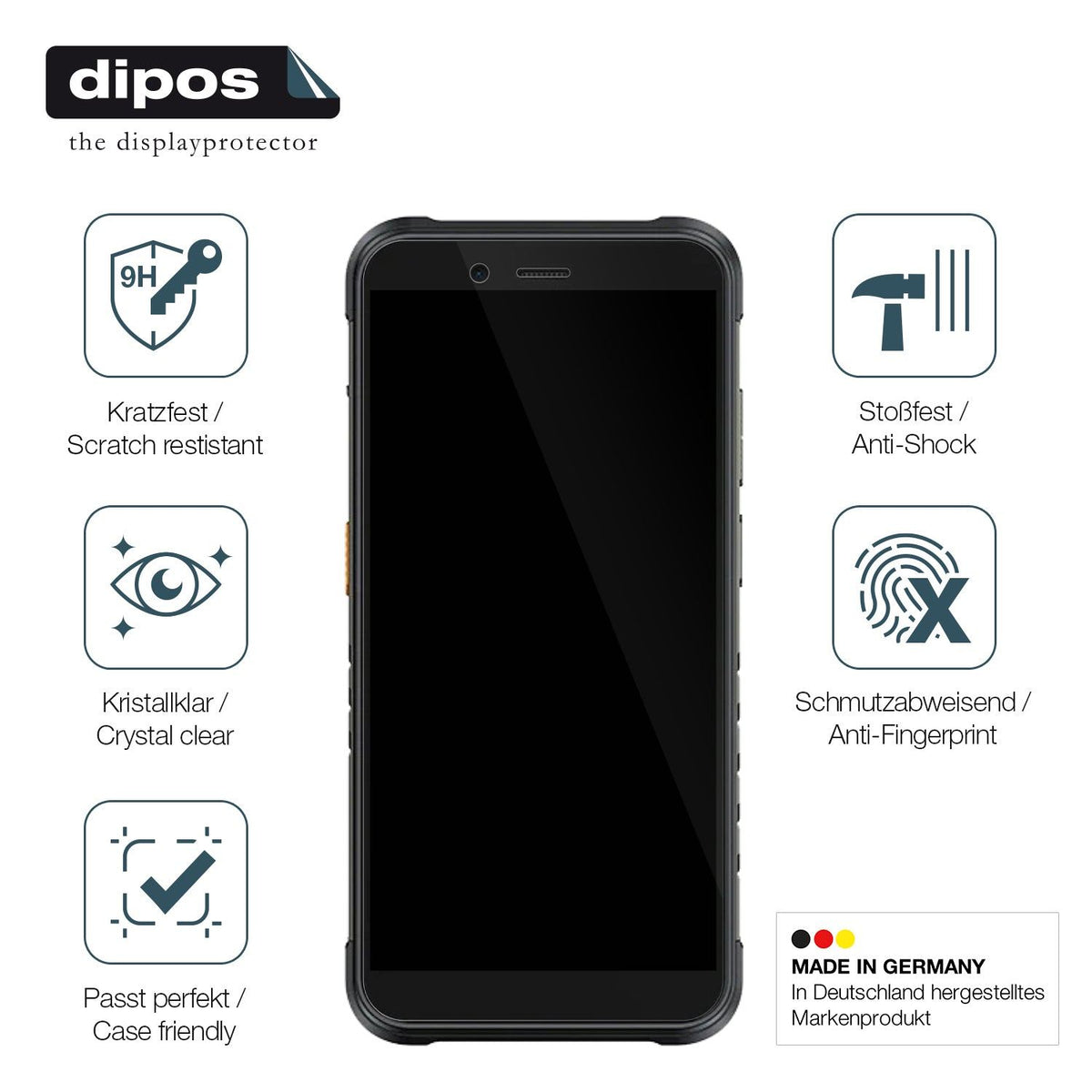 2x 9H Schutzfolie für Ulefone RugKing Outdoor Panzerfolie