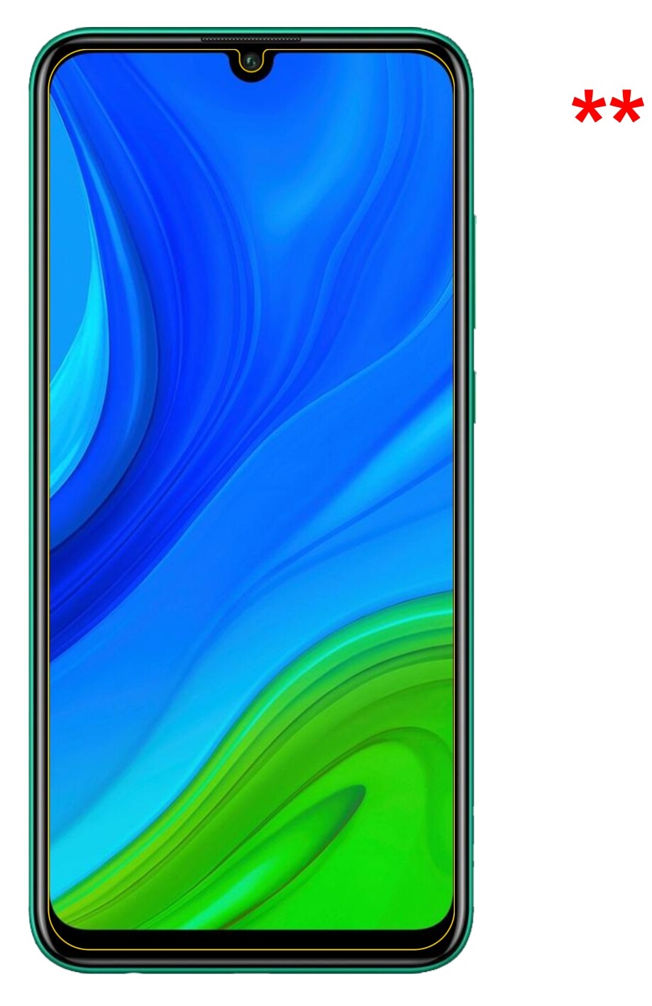 Schutzfolie mit optimaler Passform, zur Verwendung mit Hüllen geeignet