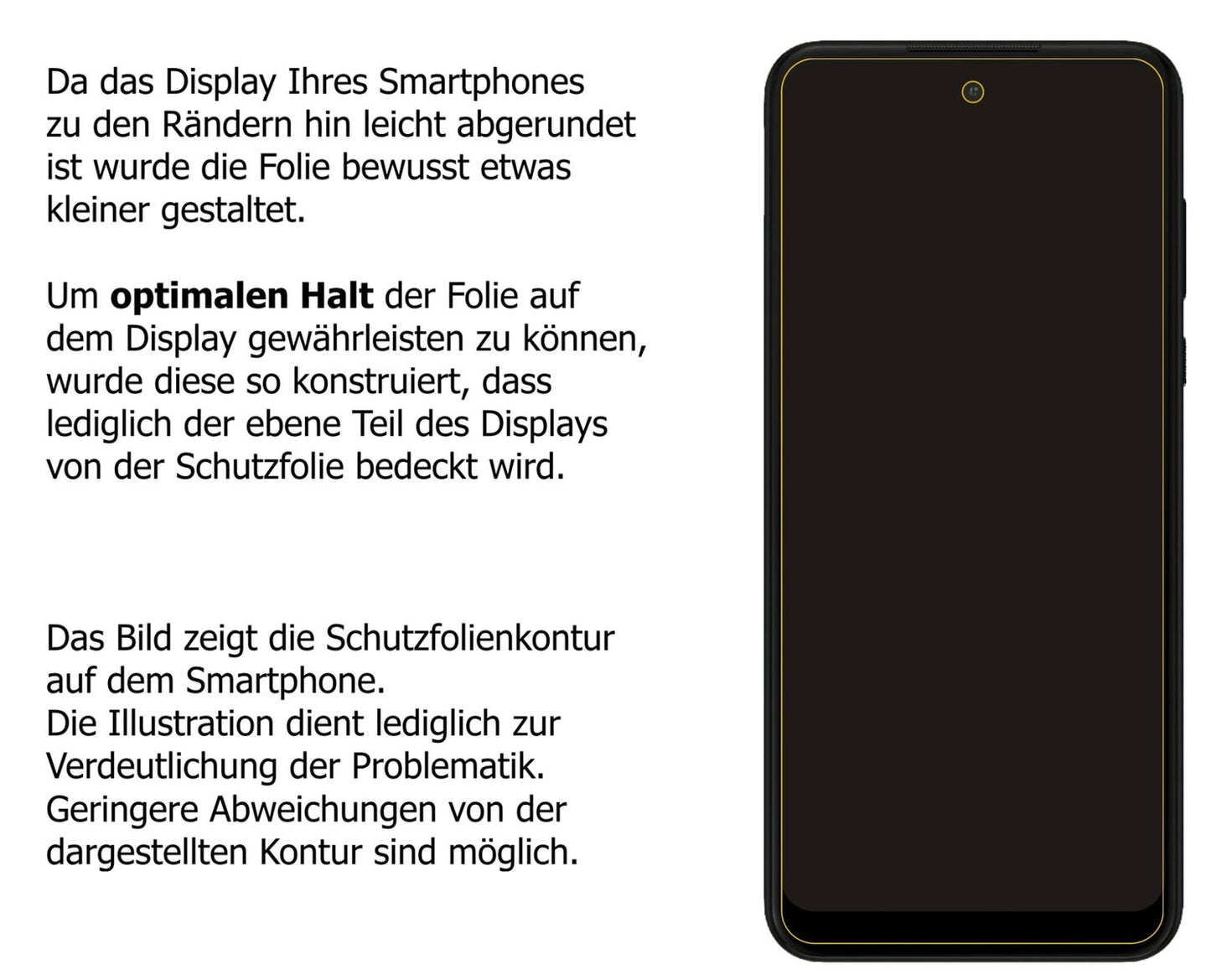 dipos Displayschutz für Motorola Moto G Power (2022), mattierte Oberfläche, robuste Festigkeit und perfekte Passform