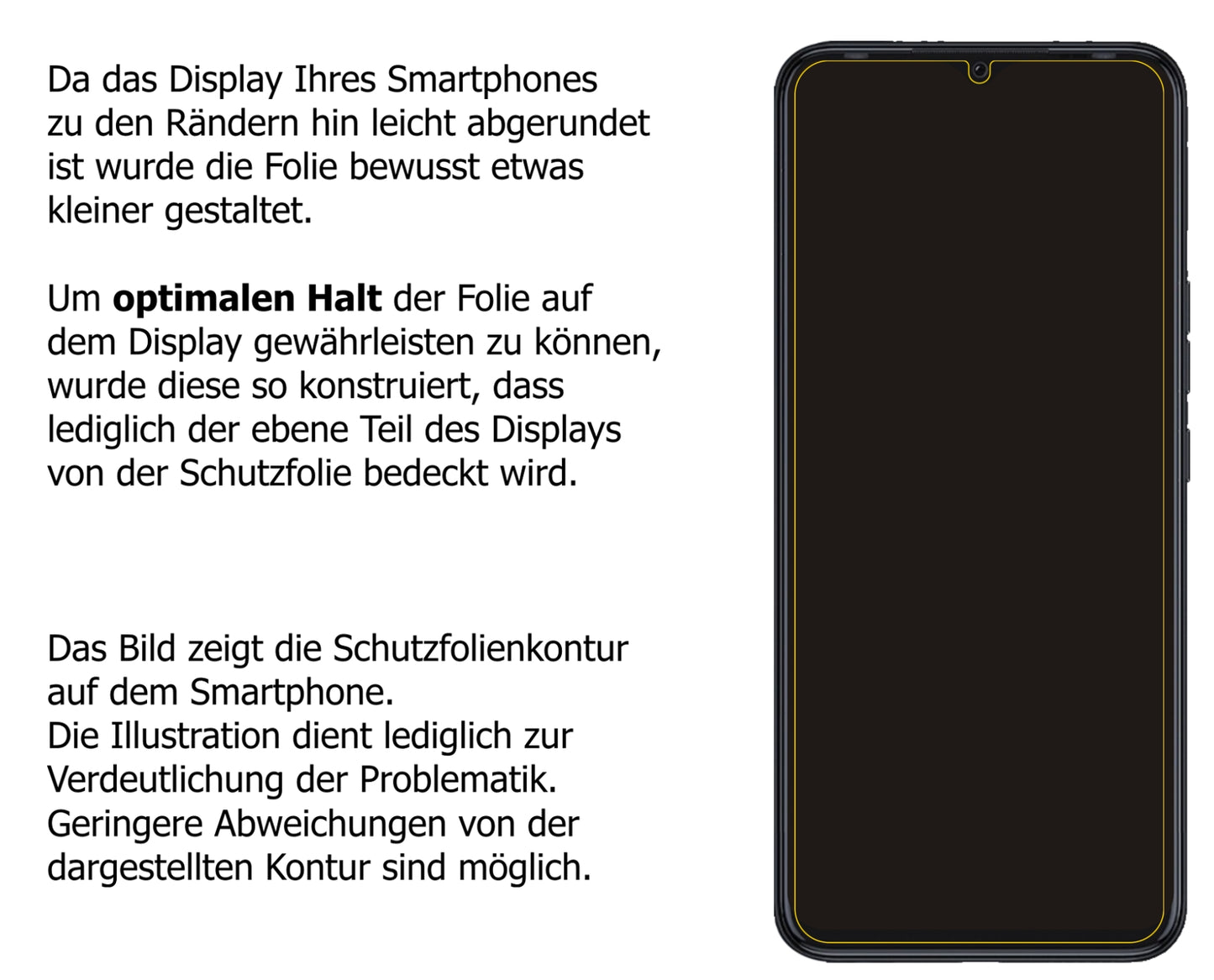 Dünne und klare Folie passend zugeschnitten für Tecno Pova Neo