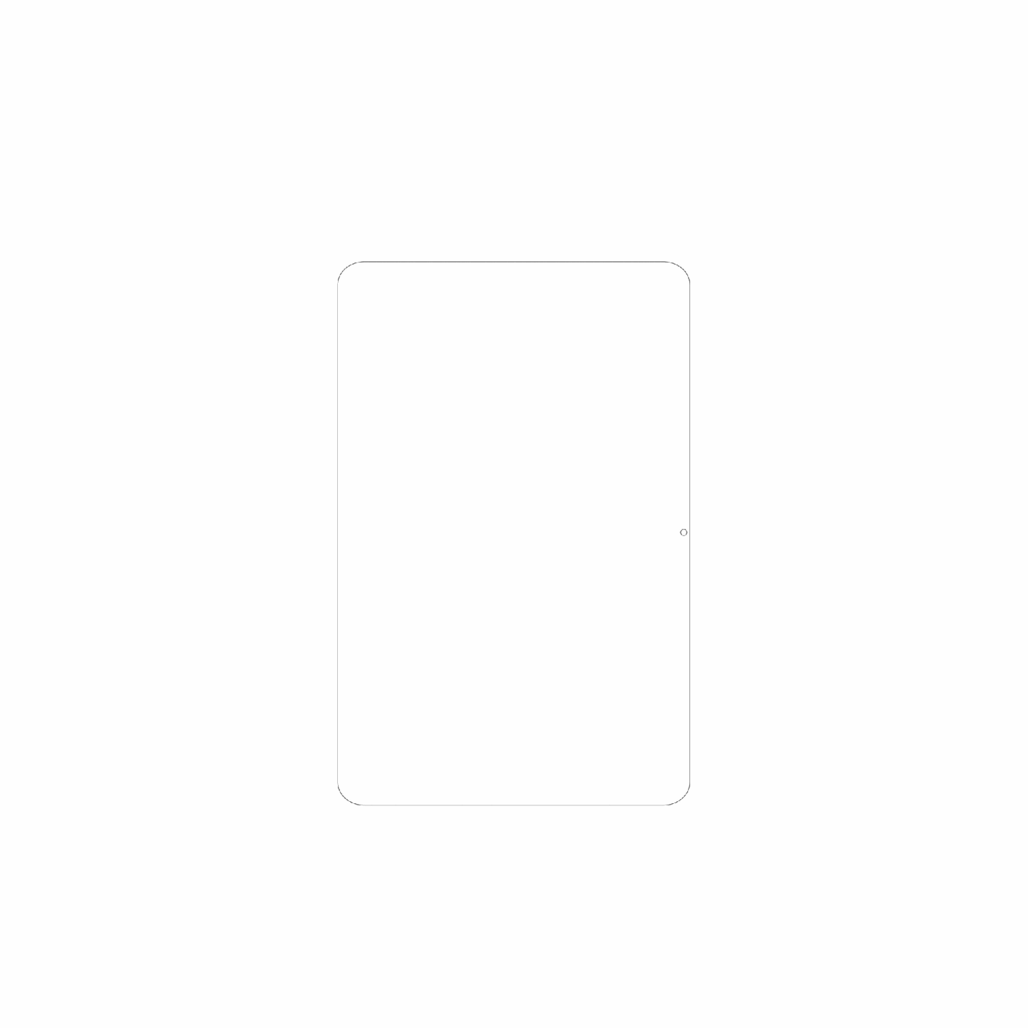 2x Schutzfolie matt für DOOGEE TAB G6+ Display-Schutzfolie