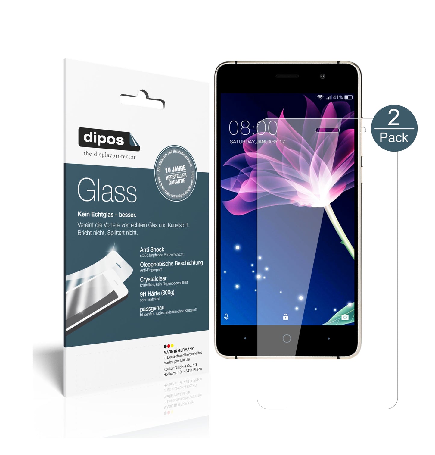 Perfekte Passform und ultimative Qualität: Unser 9H Panzerglas bietet Schutz für Doogee-X10