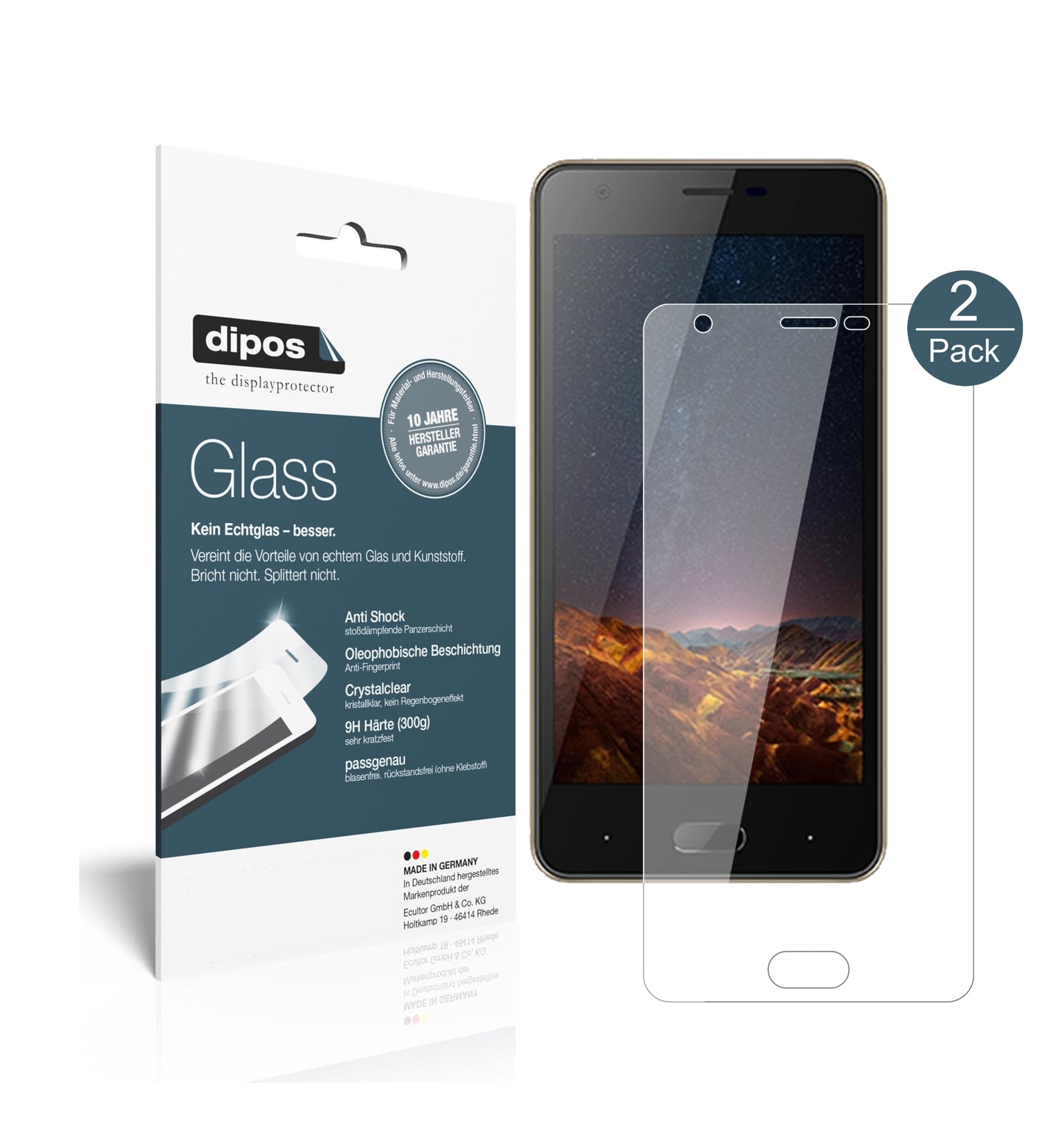 Perfekte Passform und ultimative Qualität: Unser 9H Panzerglas bietet Schutz für Doogee-X20L