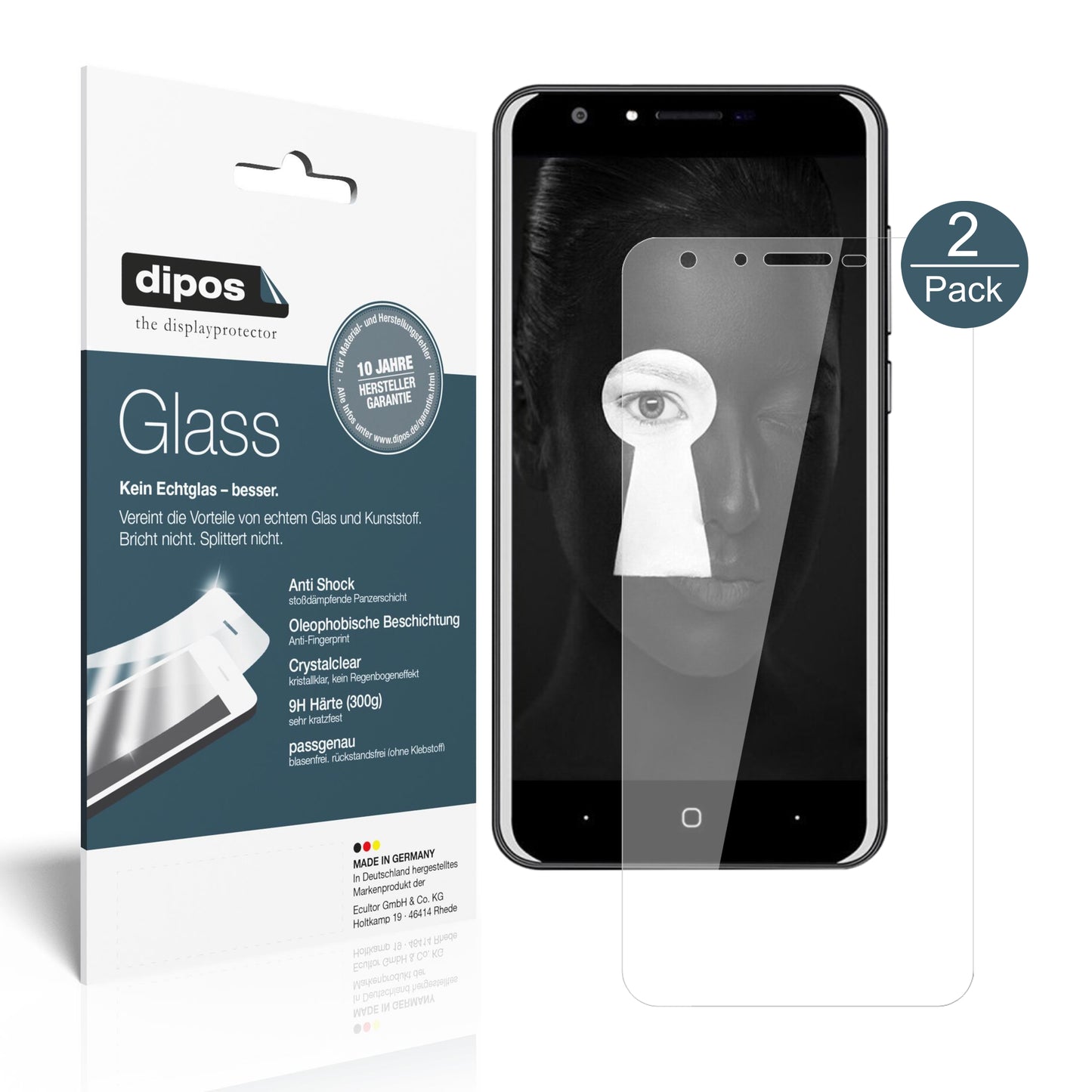 Perfekte Passform und ultimative Qualität: Unser 9H Panzerglas bietet Schutz für Doogee-Y6
