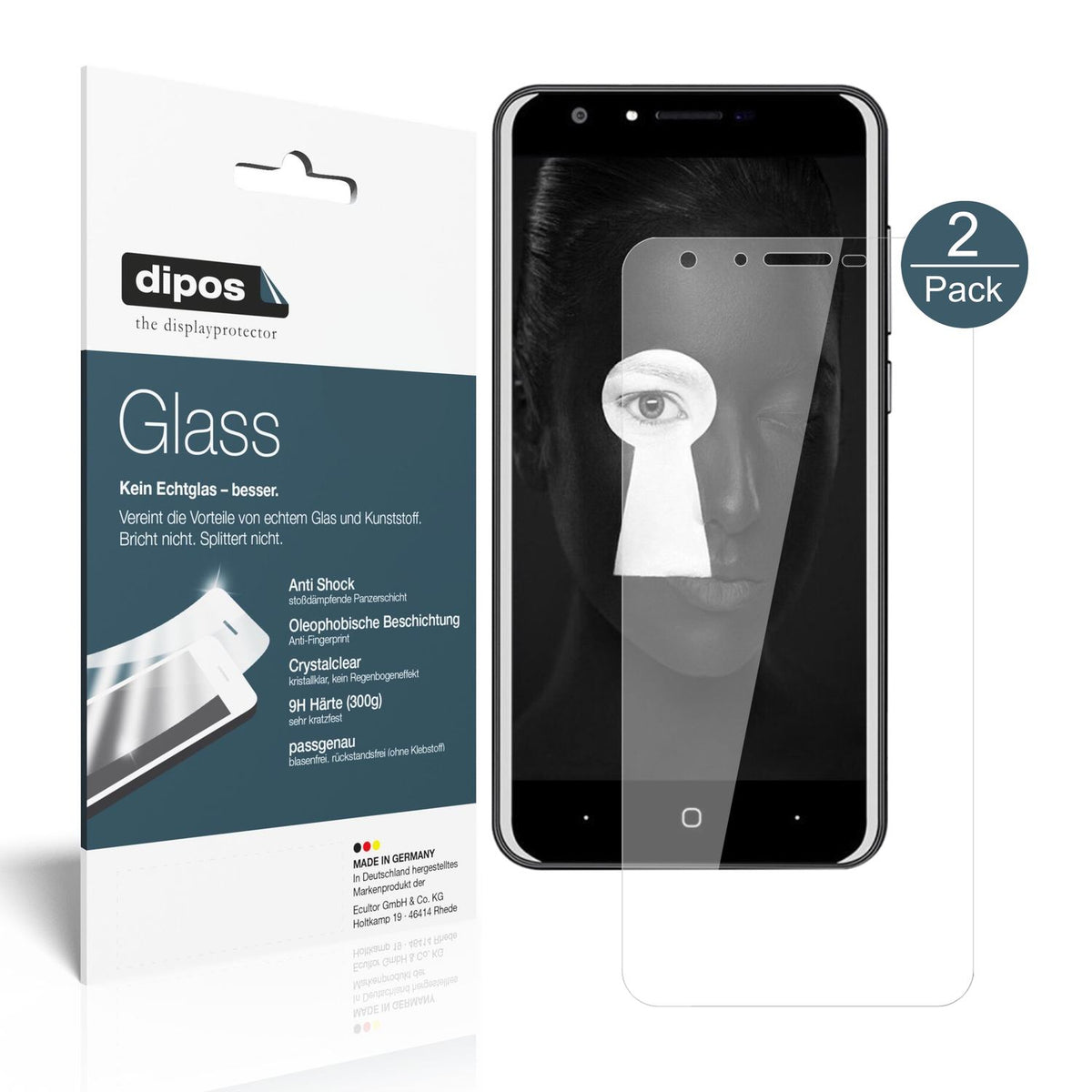 Perfekte Passform und ultimative Qualität: Unser 9H Panzerglas bietet Schutz für Doogee-Y6