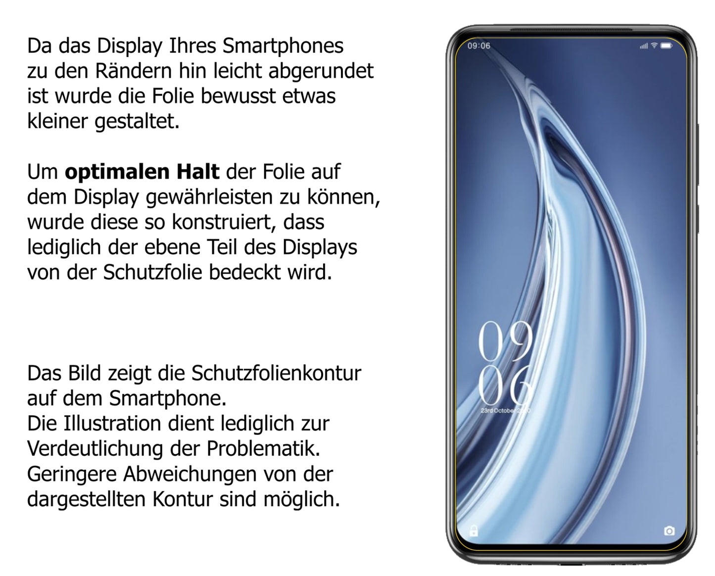 2x Schutzfolie matt für Elephone PX Pro Display-Schutzfolie