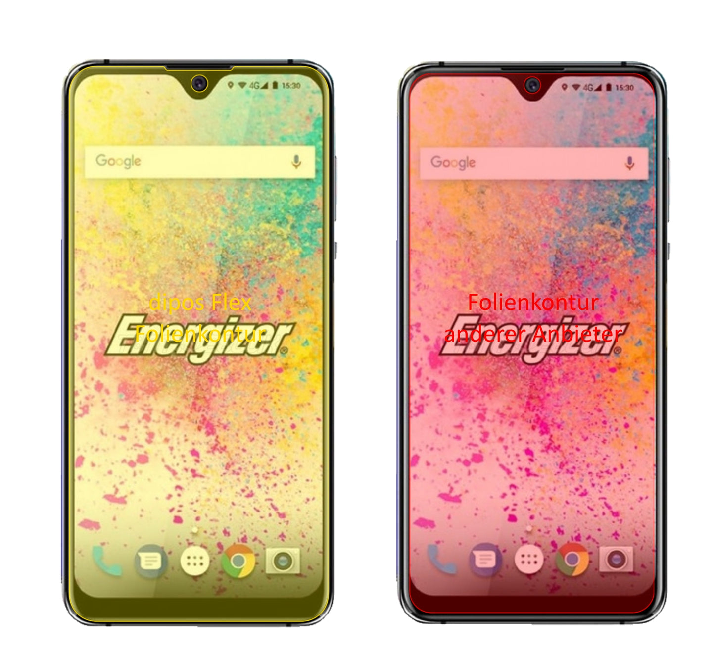 3D Full Cover Displayschutzfolie: Case-freundlicher Schutz mit perfekter Passform für dein Display.