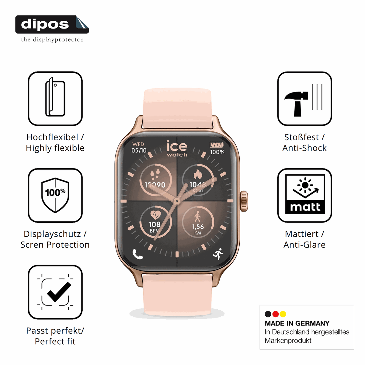 Displayschutz hergestellt in Deutschland, h�chste Qualit�t made in Germany