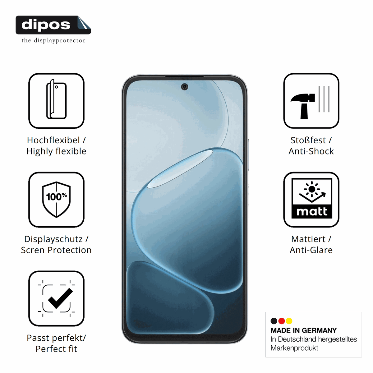Displayschutz hergestellt in Deutschland, h�chste Qualit�t made in Germany