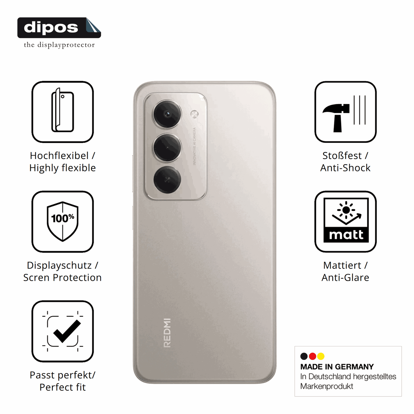 Displayschutz hergestellt in Deutschland, h�chste Qualit�t made in Germany