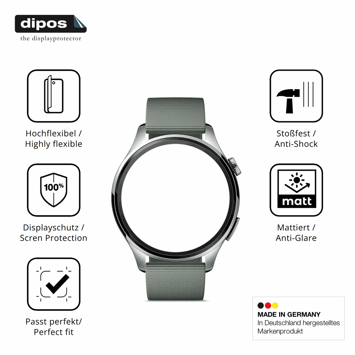 Displayschutz hergestellt in Deutschland, h�chste Qualit�t made in Germany