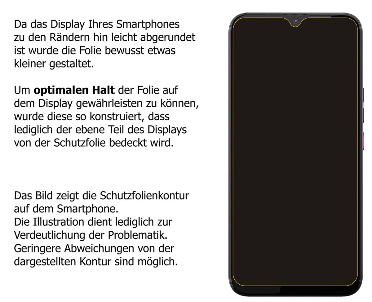 1x Schutzfolie matt für Gigaset GS5 Display-Schutzfolie