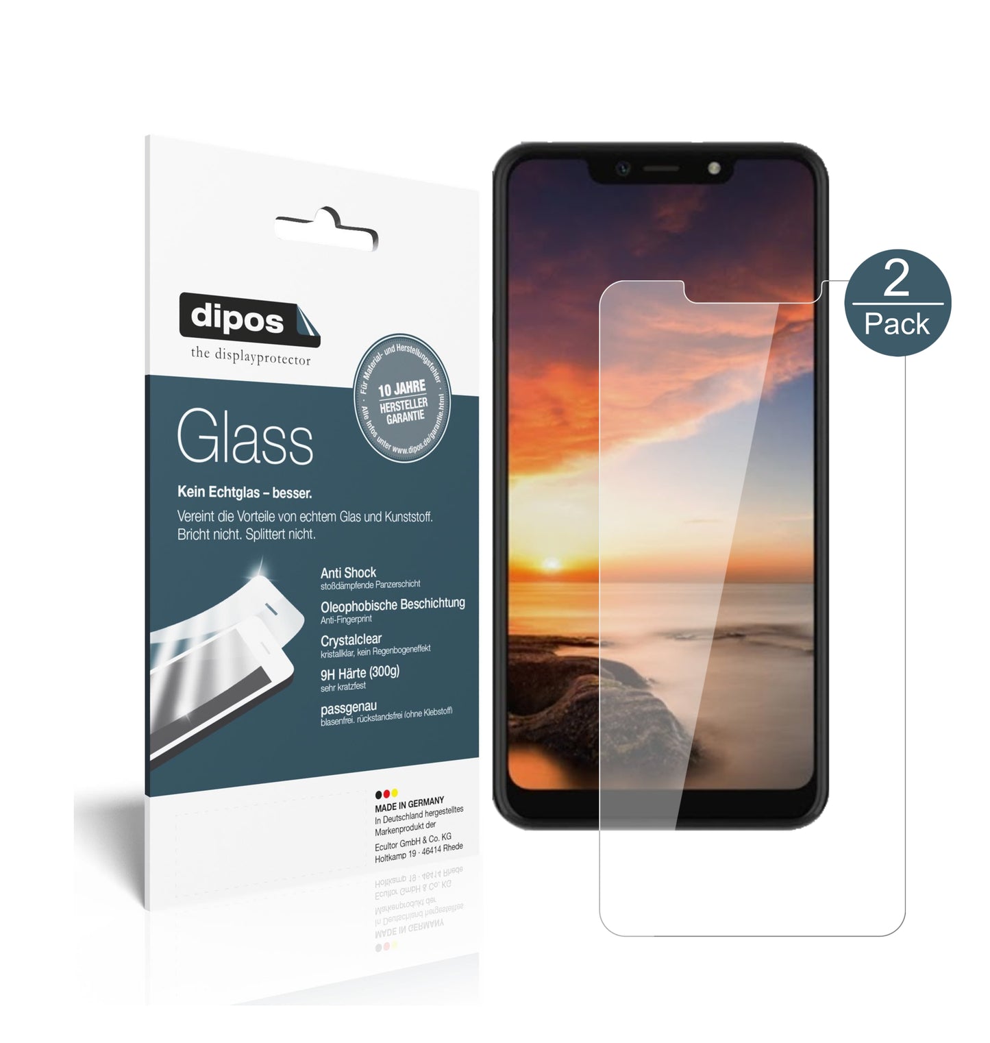 Perfekte Passform und ultimative Qualität: Unser 9H Panzerglas bietet Schutz für Hisense-H18