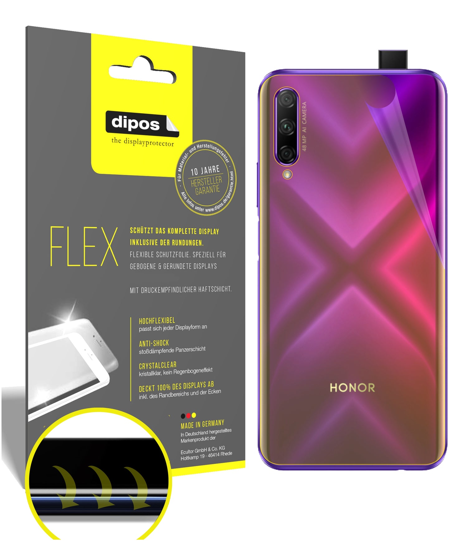 3D Full Cover Displayschutzfolie: Case-freundlicher Schutz mit perfekter Passform für dein Display.