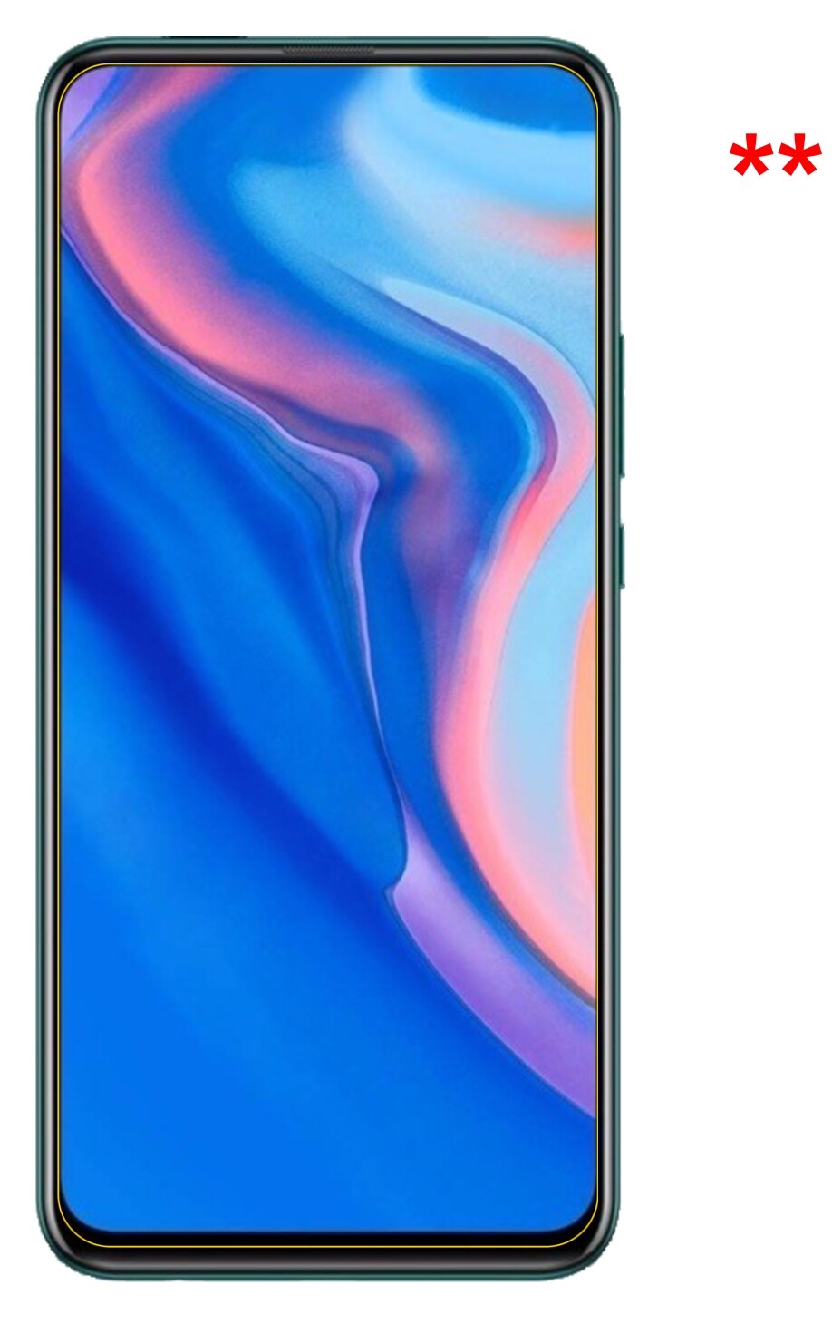 Dünne und klare Folie passend zugeschnitten für Huawei P Smart Z (2019)