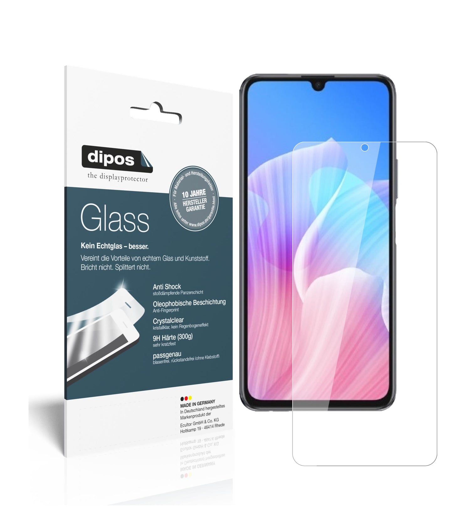 Perfekte Passform und ultimative Qualität: Unser 9H Panzerglas bietet Schutz für Huawei-Enjoy 20 Plus