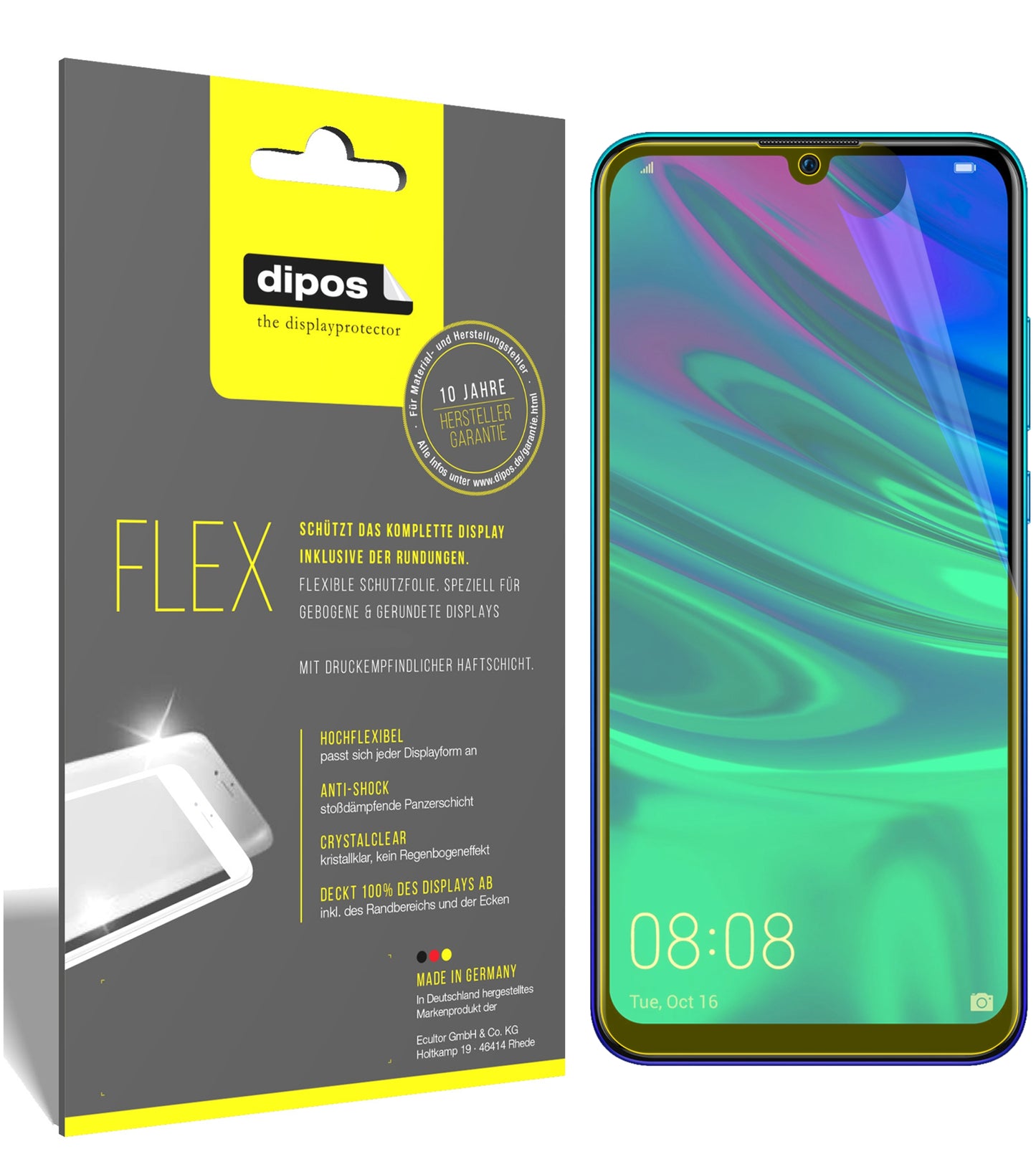 3D Full Cover Displayschutzfolie: Case-freundlicher Schutz mit perfekter Passform für dein Display.