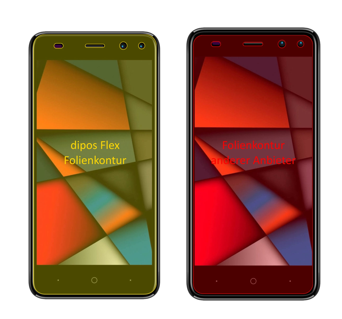 3D Full Cover Displayschutzfolie: Case-freundlicher Schutz mit perfekter Passform für dein Display.