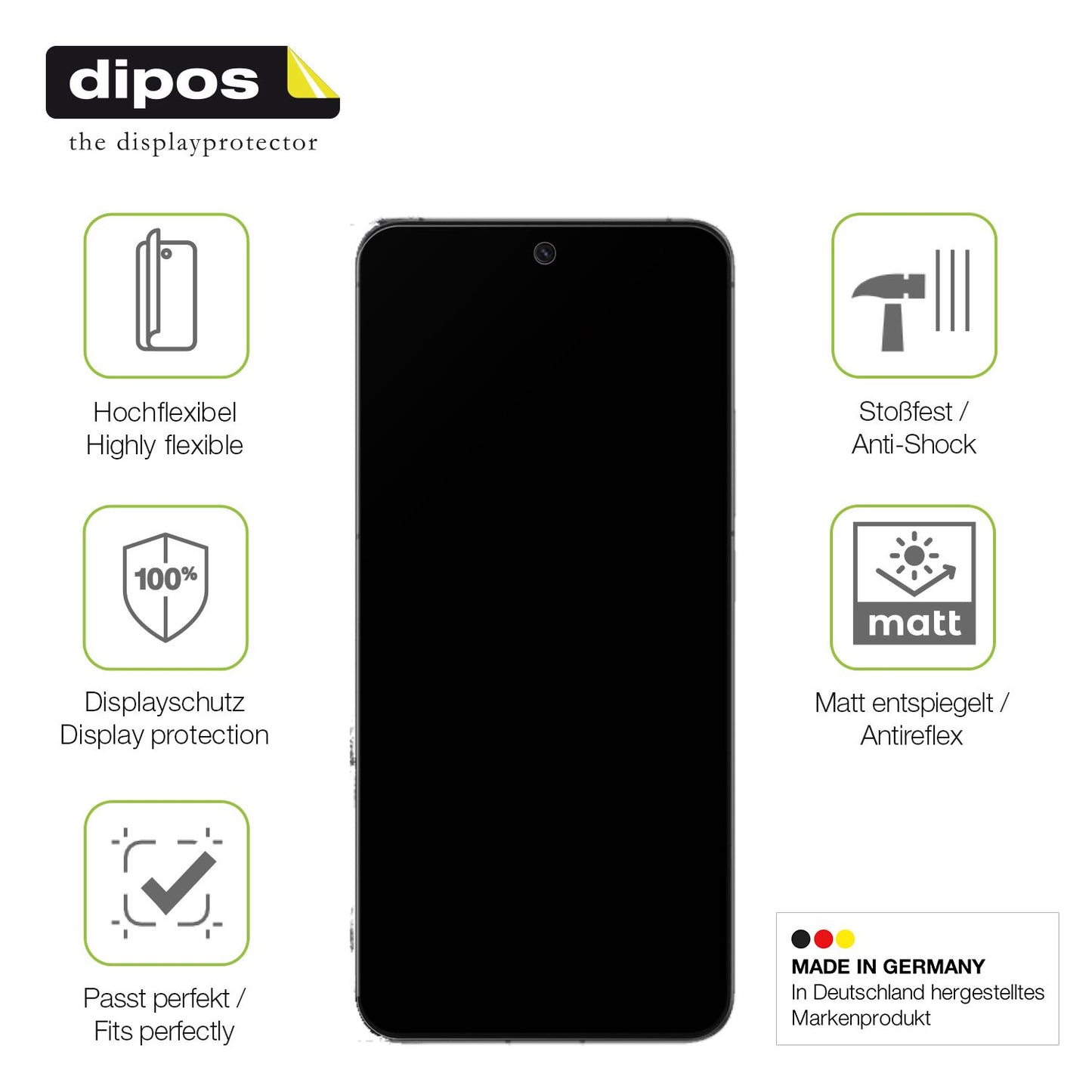 2x Full Cover Schutzfolie matt für Meizu 20 (7)