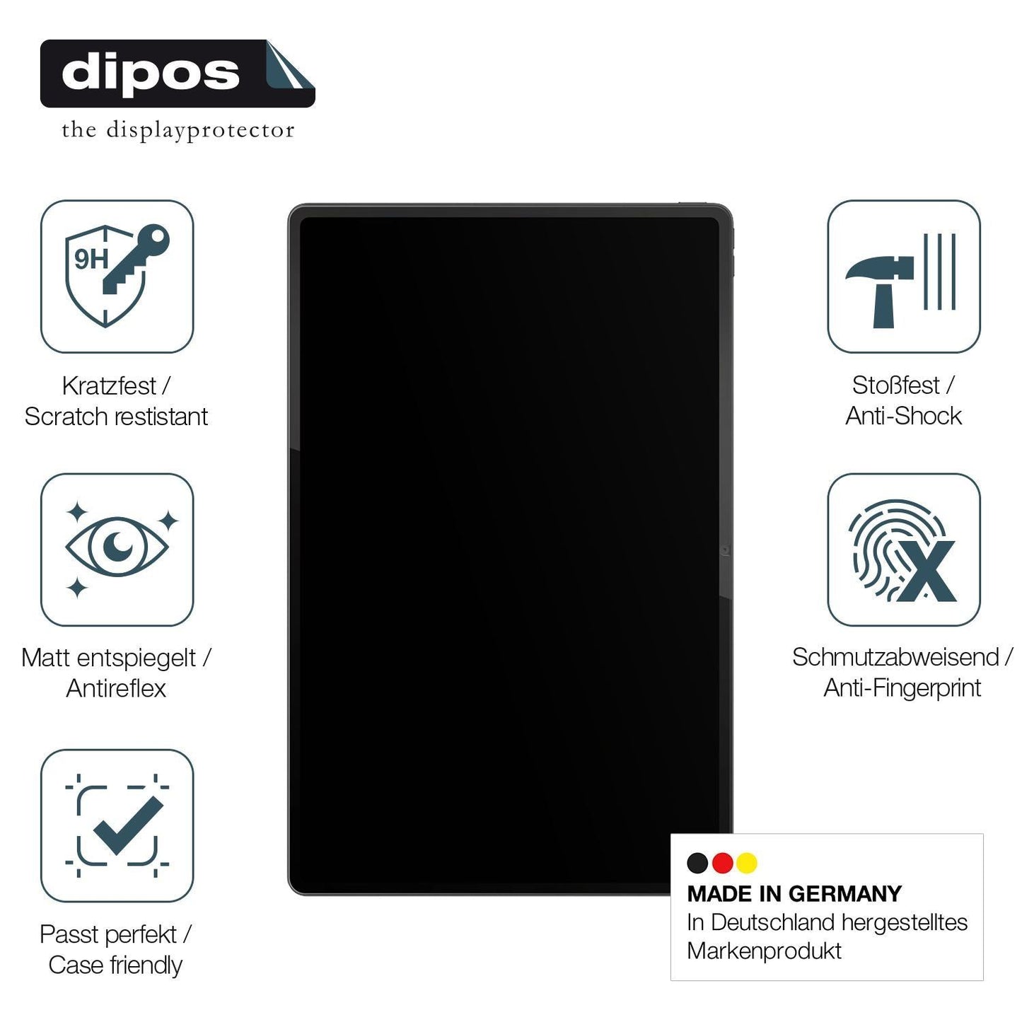 2x 9H Schutzfolie matt für Lenovo Tab Extreme Panz (7)
