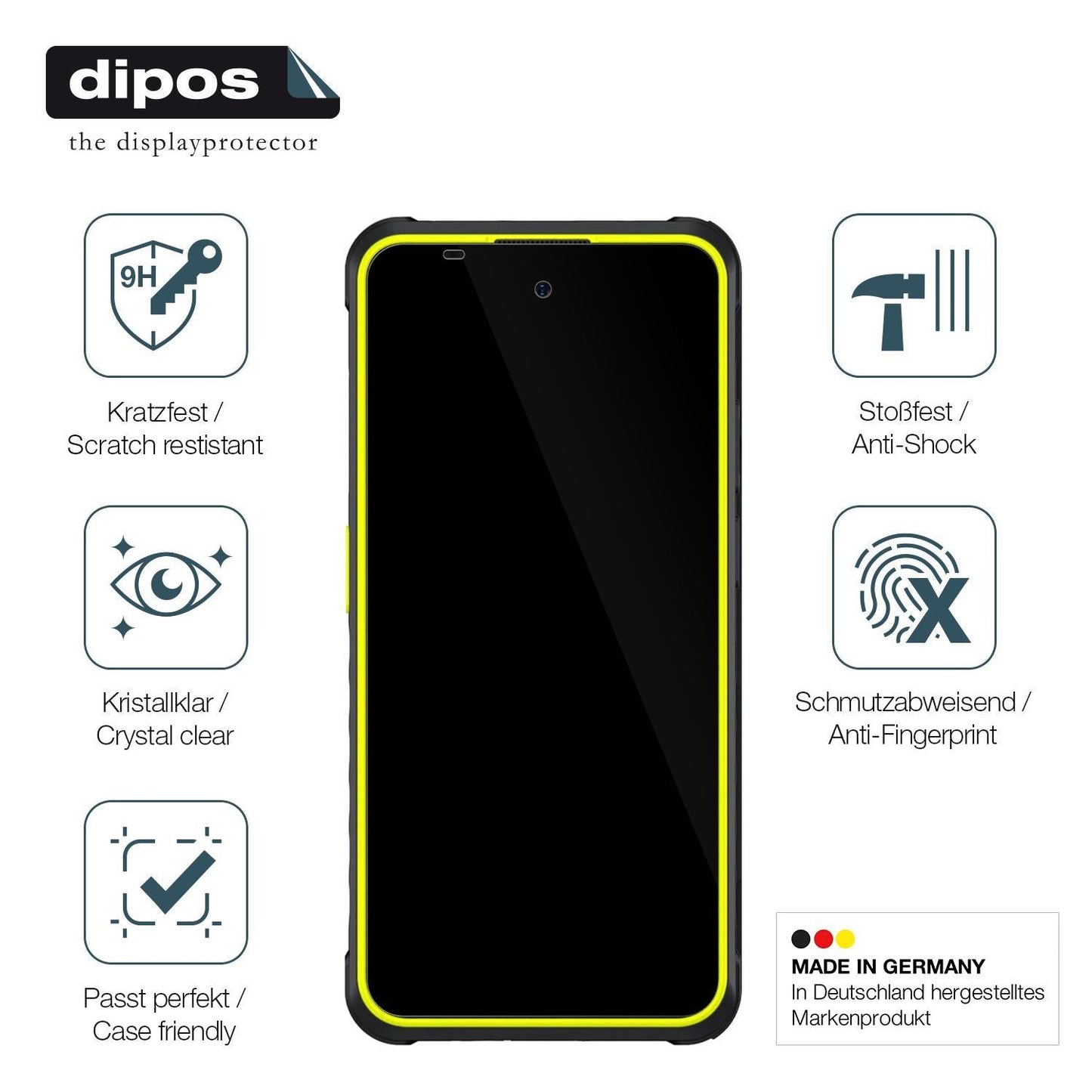 2x 9H Schutzfolie für Ulefone Armor X31 Pro 5G Pan (7)