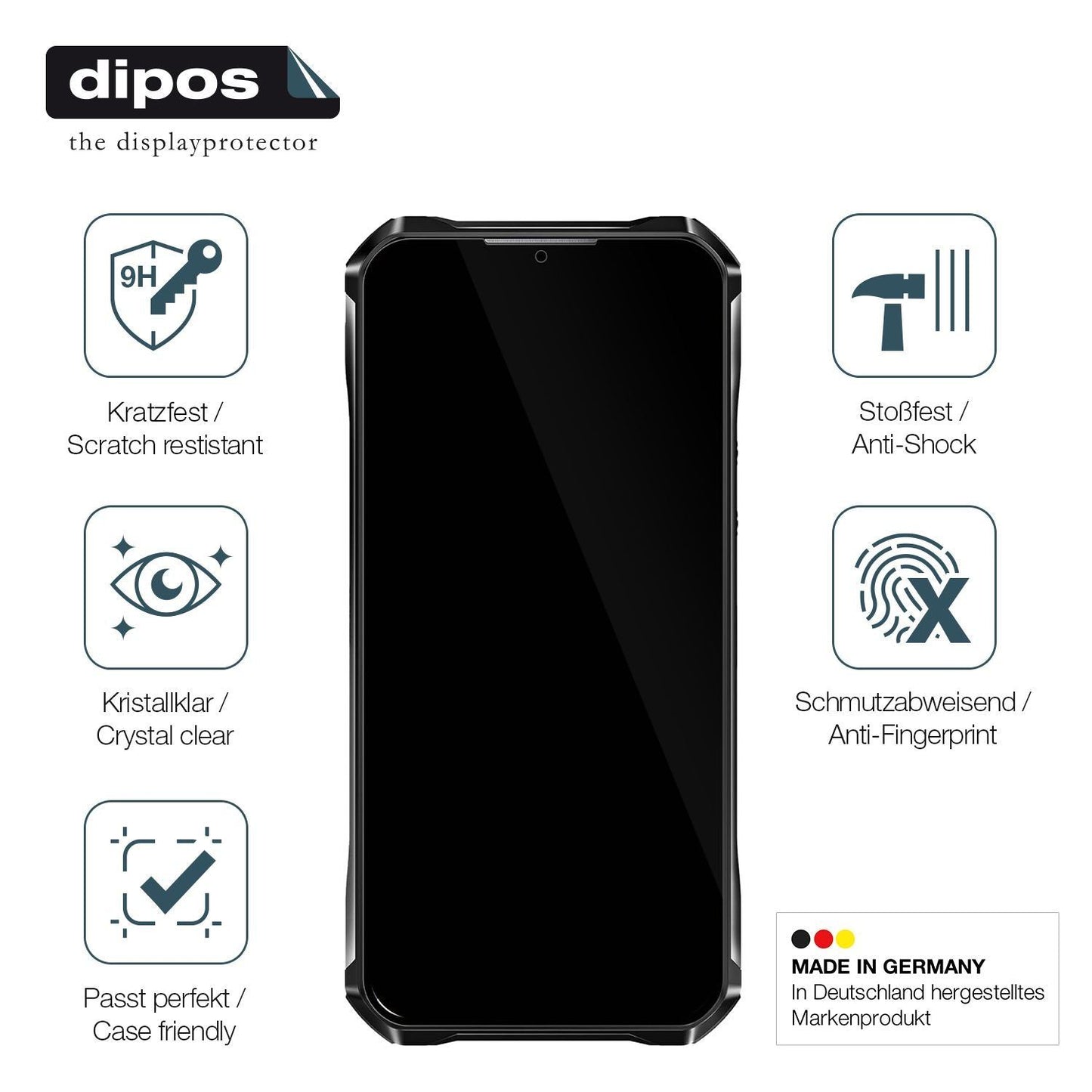 2x 9H Schutzfolie für Oukitel WP33 Pro Panzerfolie (7)