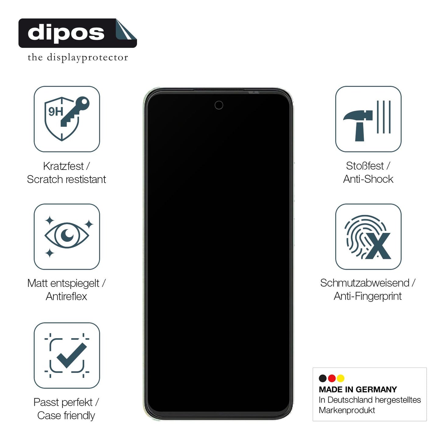 2x 9H Schutzfolie matt für Coolpad Cool X100 Panze (7)
