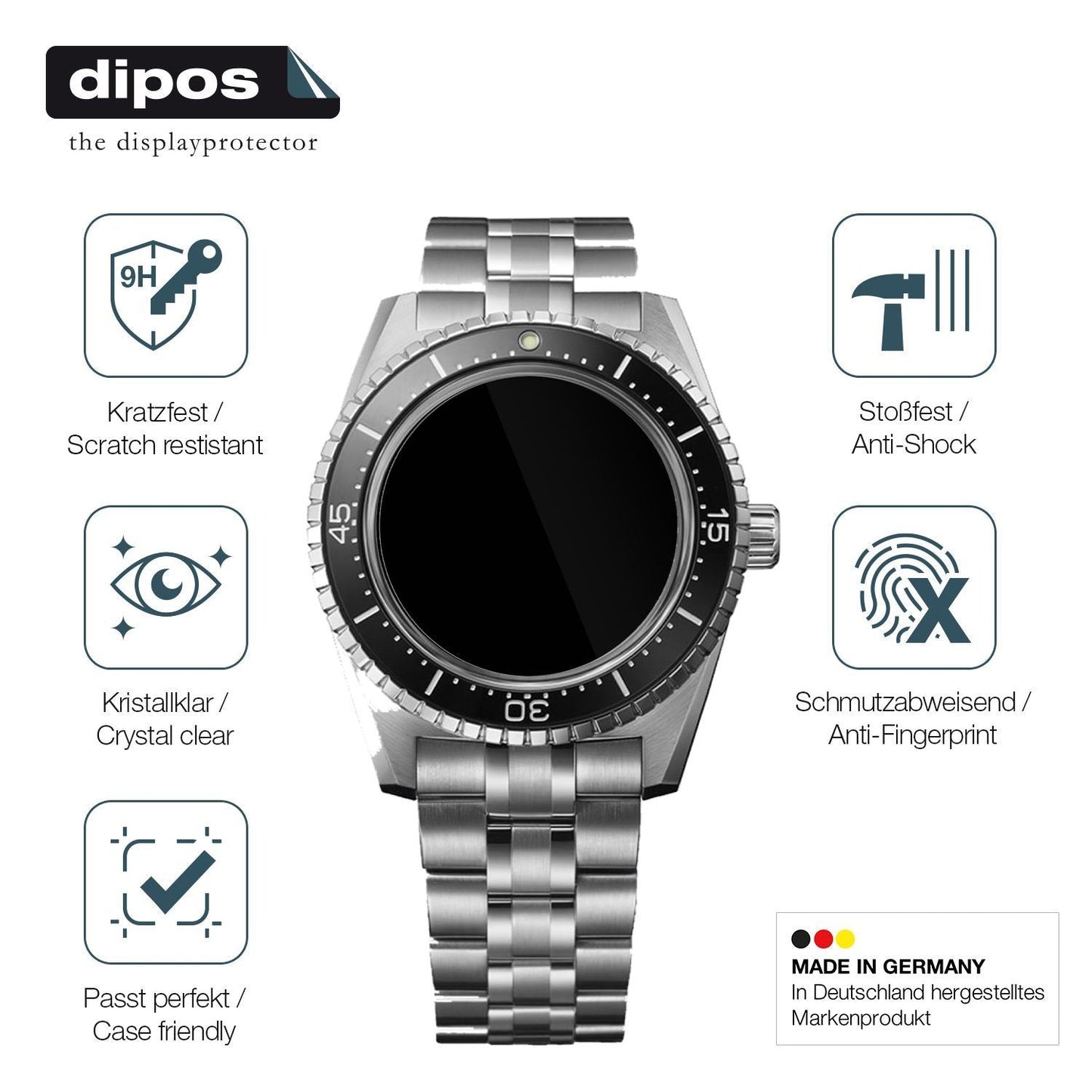 2x 9H Schutzfolie für Seiko Prospex Ladies Marine (7)