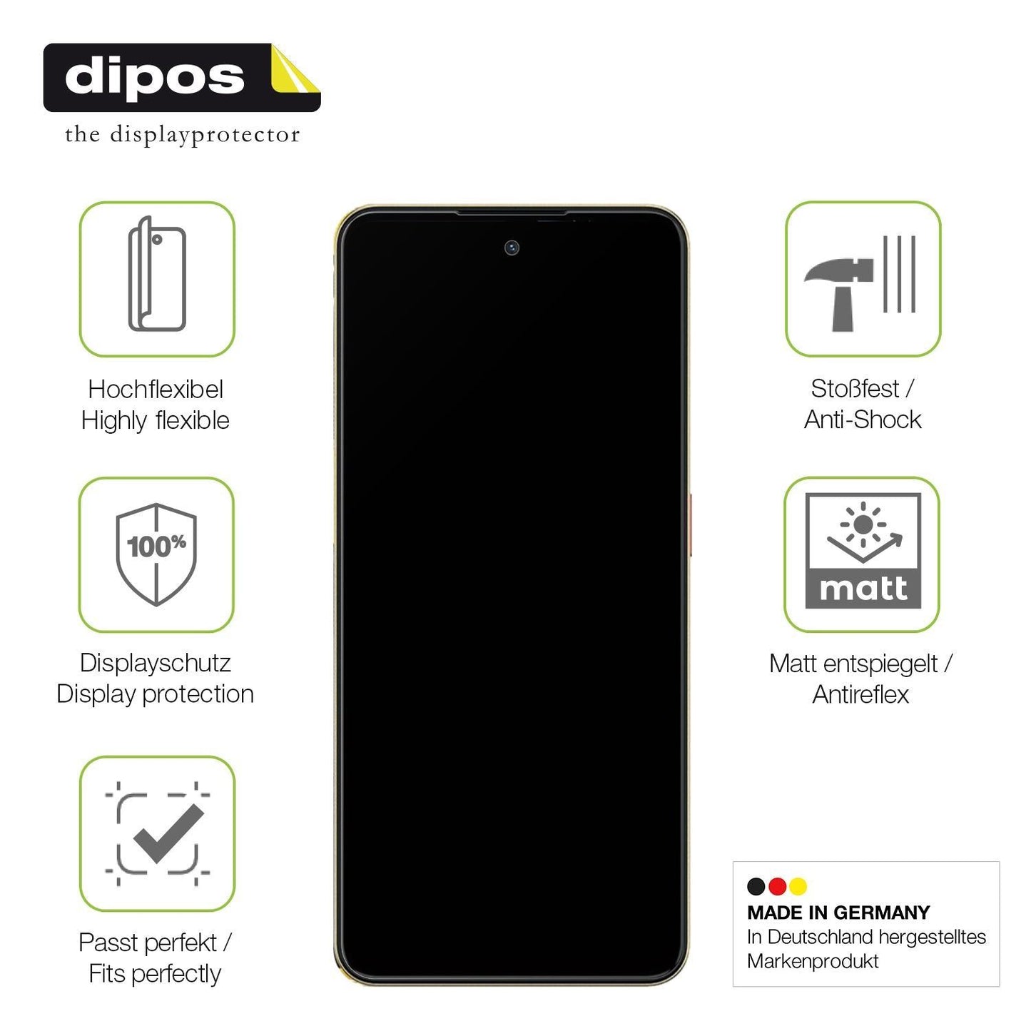 2x Full Cover Schutzfolie matt für ZTE Nubia Neo 3 (7)