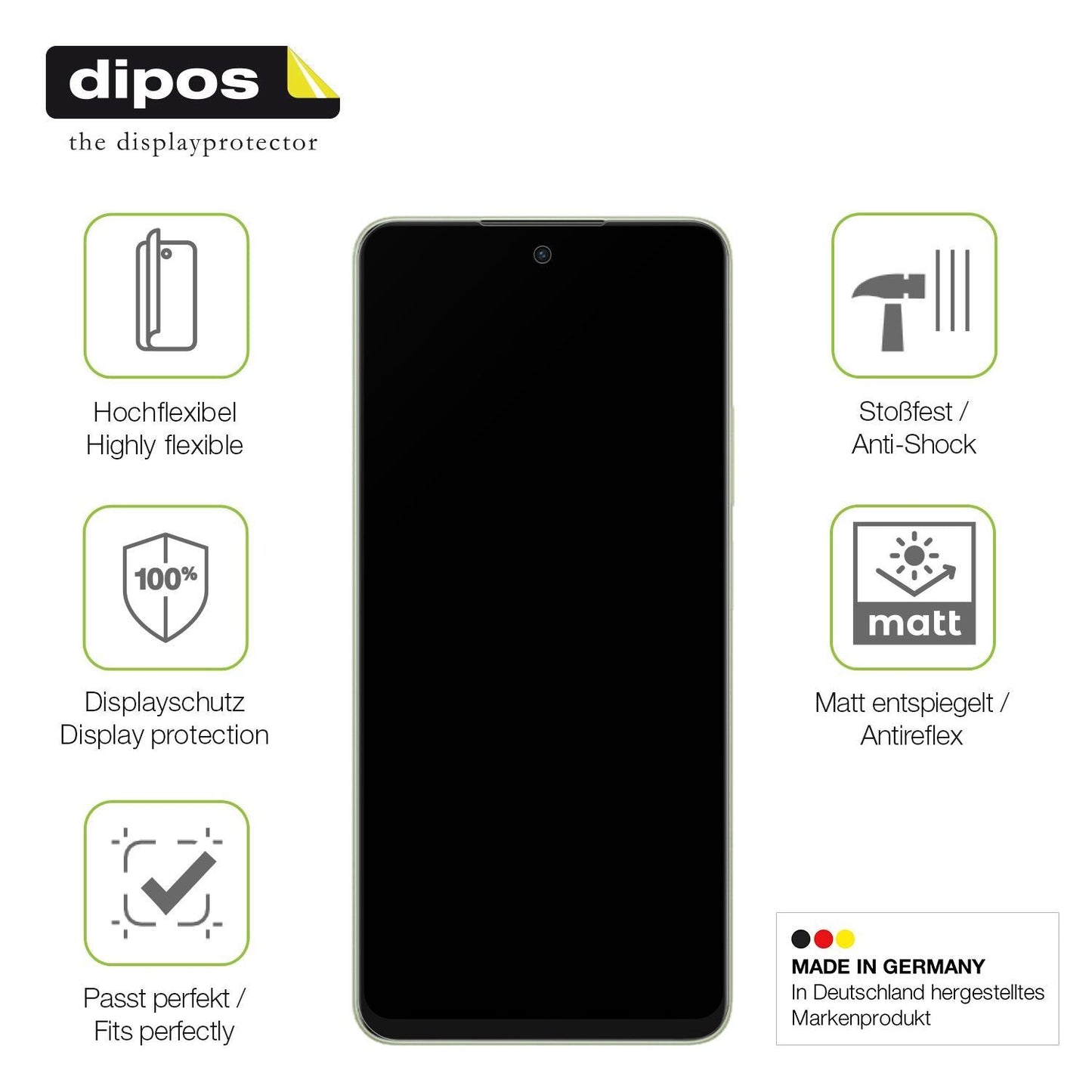 2x Full Cover Schutzfolie matt für Oppo A5 Pro CPH (7)