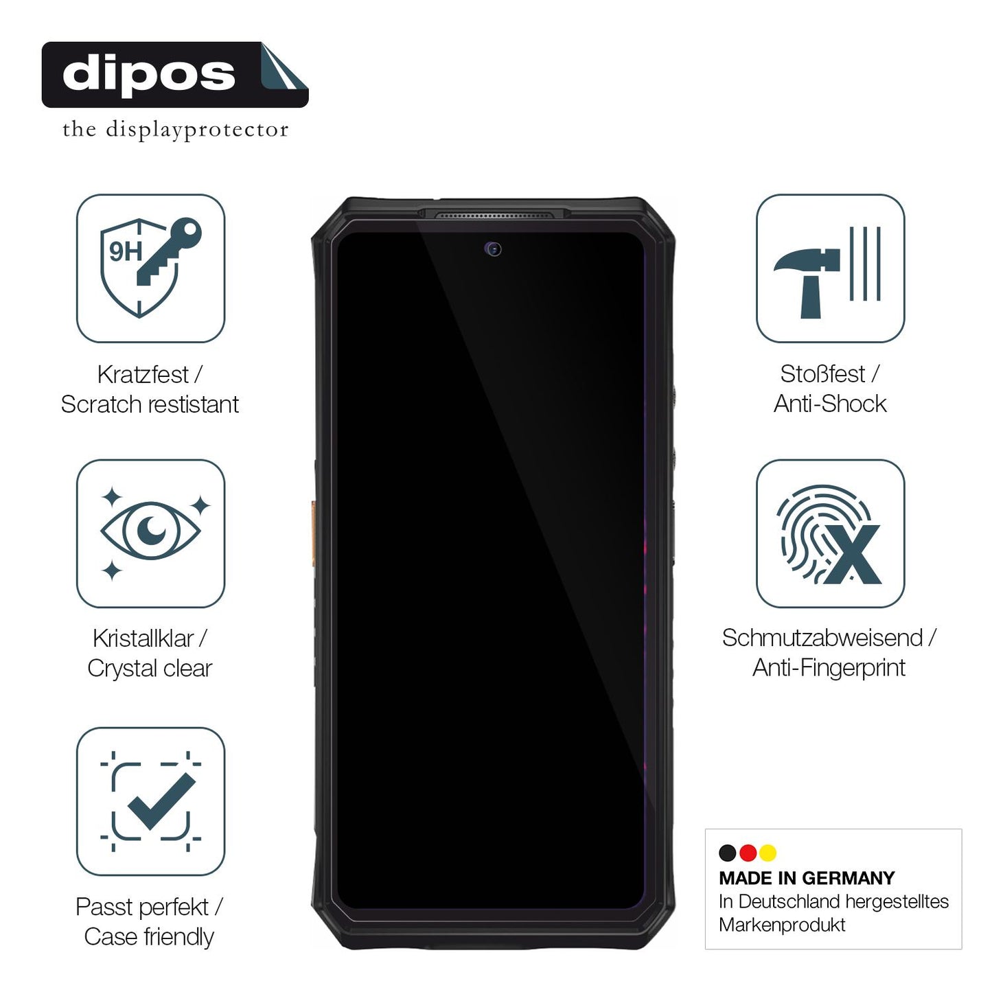 2x 9H Schutzfolie für Ulefone Armor 28 Ultra Therm (7)
