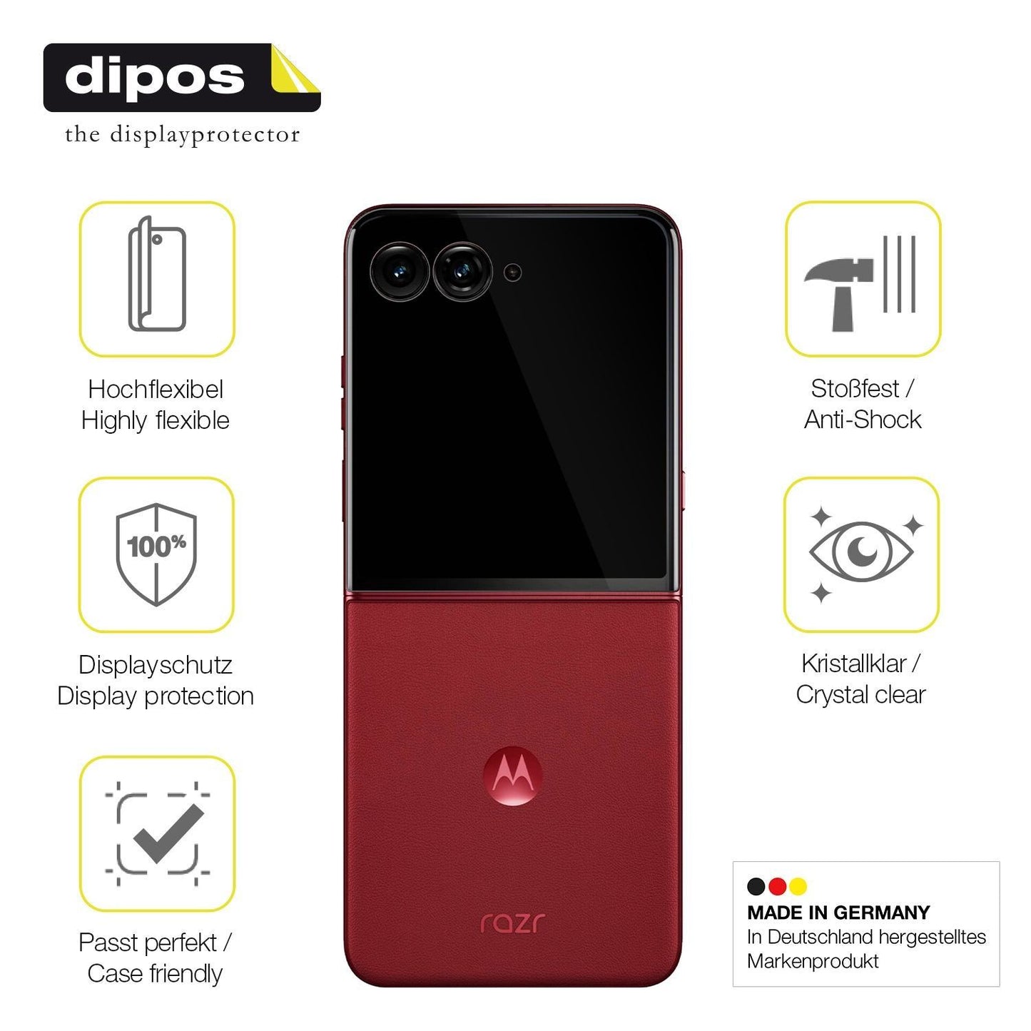 2x 3D Full Cover Schutzfolie für Motorola Razr 60 (7)